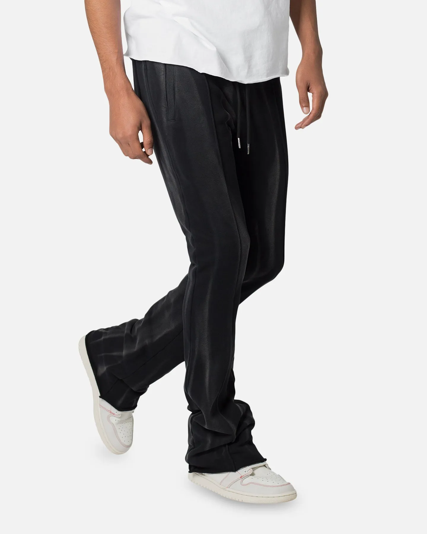 MNML French Terry Flare Sweatpants Black sold by Culture Kings product image thumbnail 5