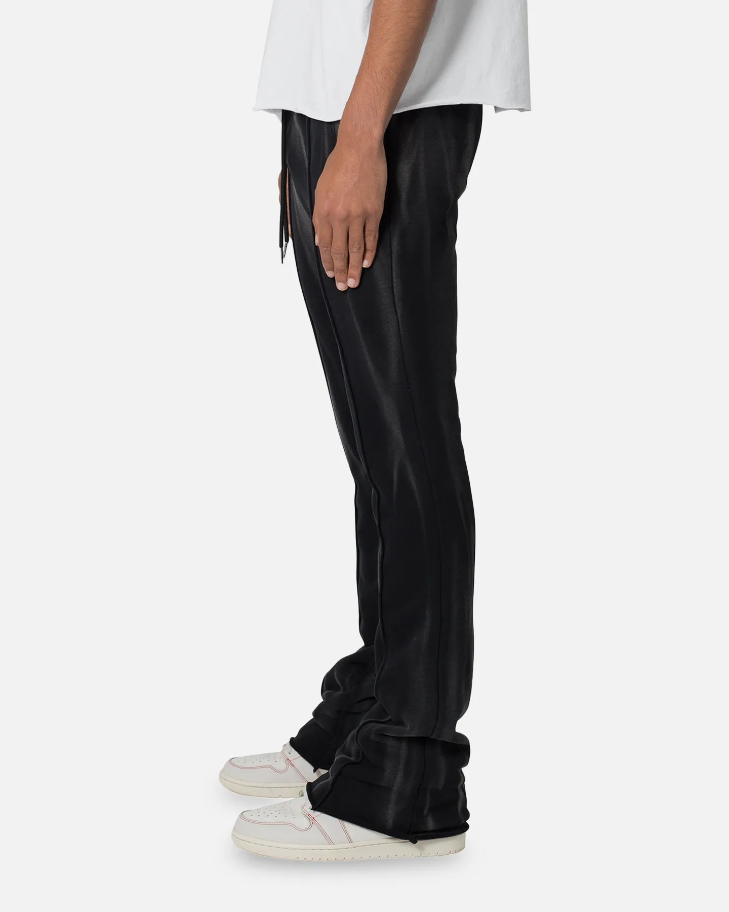 MNML French Terry Flare Sweatpants Black sold by Culture Kings product image thumbnail 3
