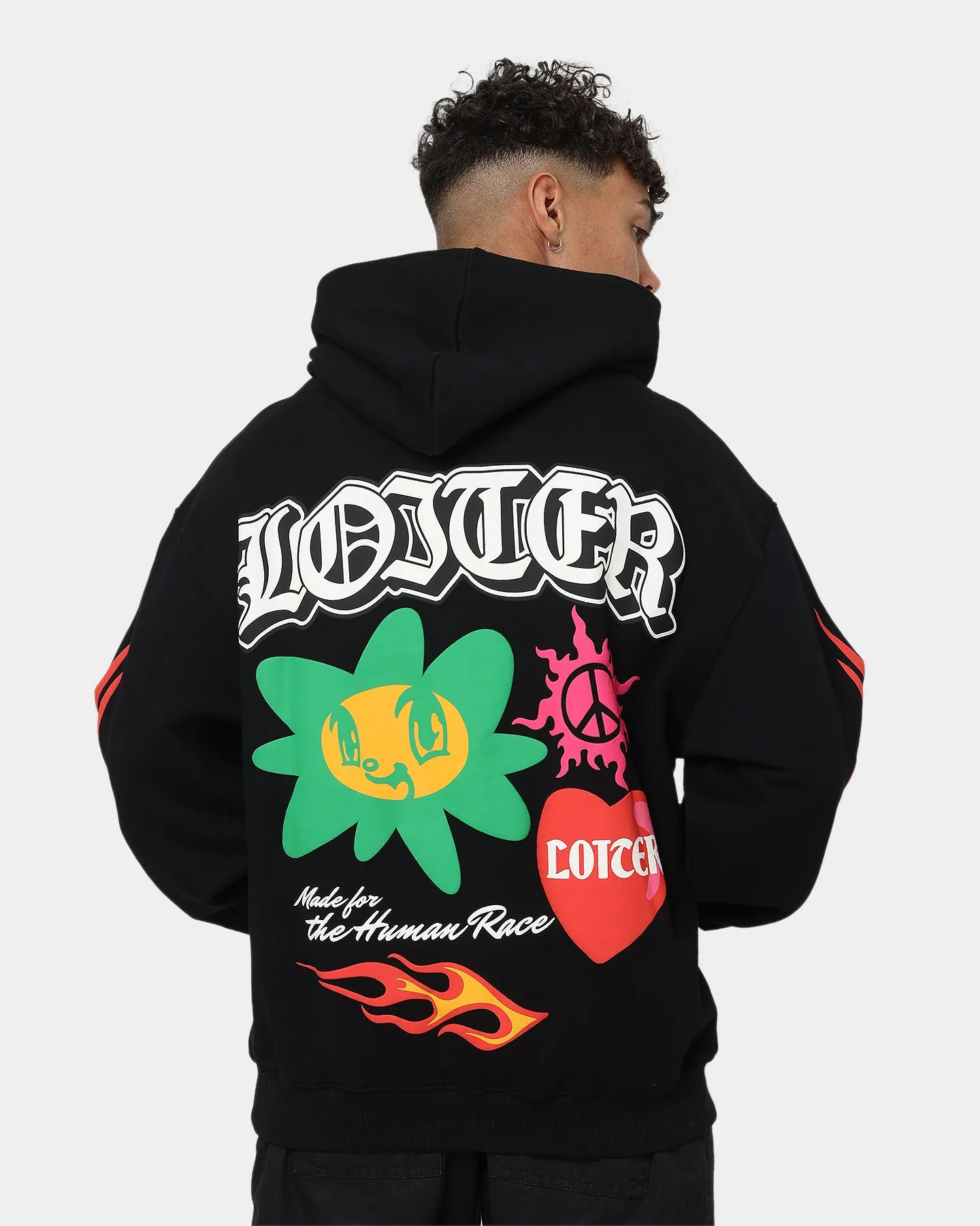 Loiter Euphoric Hoodie Black | Parallel