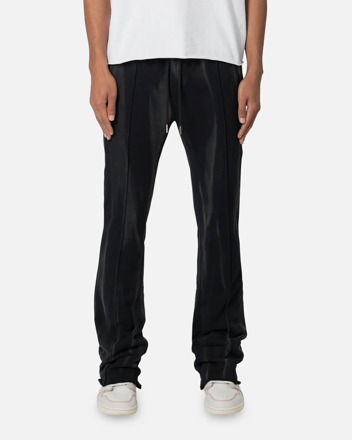 MNML French Terry Flare Sweatpants Black sold by Culture Kings