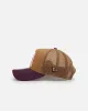 New Era Houston Astros 'Rustic Rose' 9FORTY A-Frame Trucker Snapback Wheat sold by Culture Kings