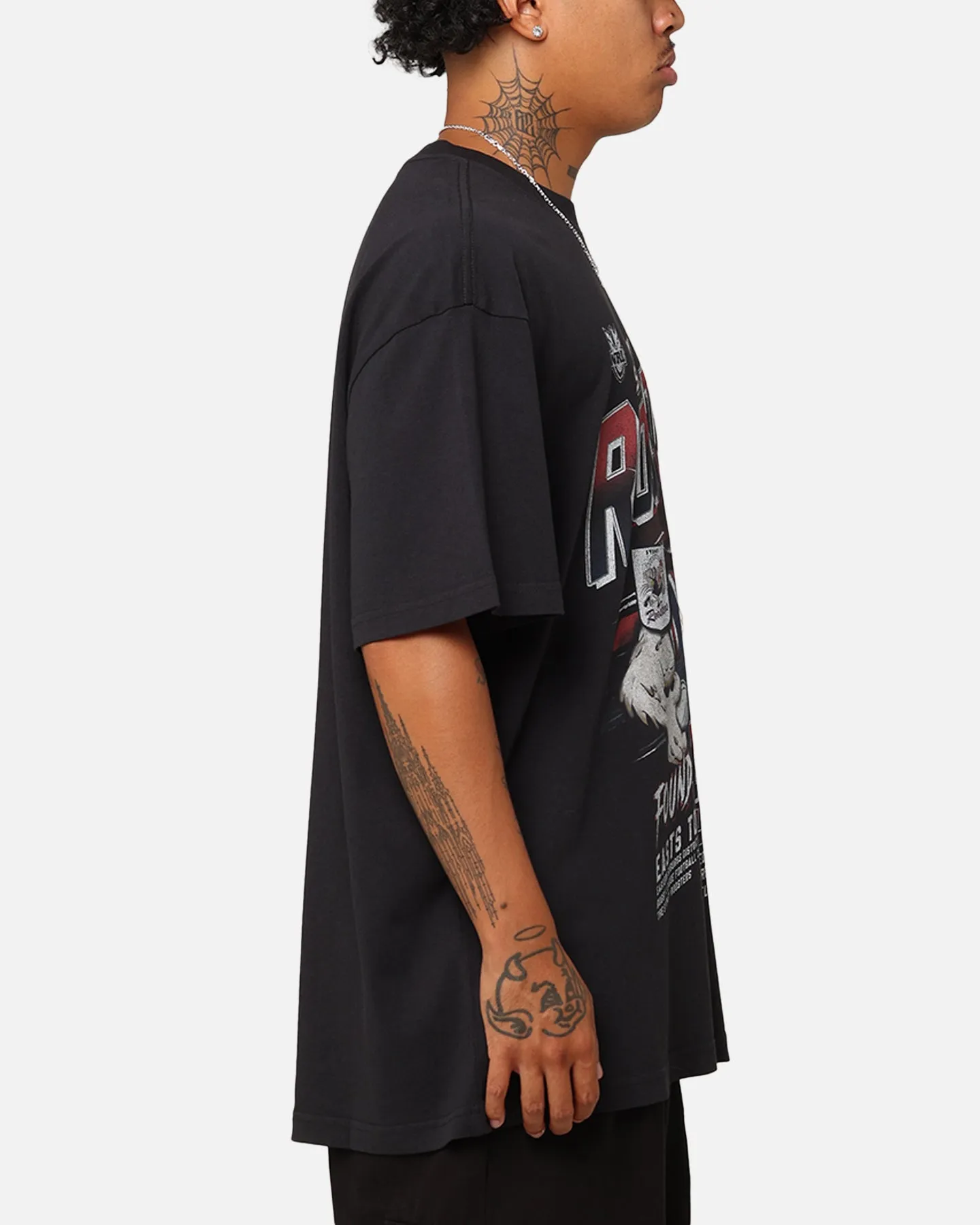 Mitchell & Ness Sydney Roosters Inaugural Season T-Shirt Faded Black sold by Culture Kings product image thumbnail 4