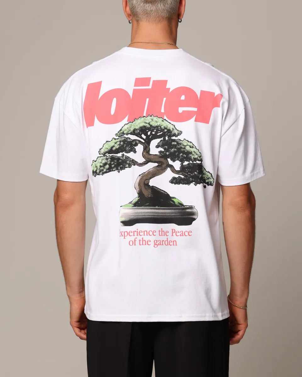 Loiter Bonsai Heavyweight T-Shirt White | Parallel