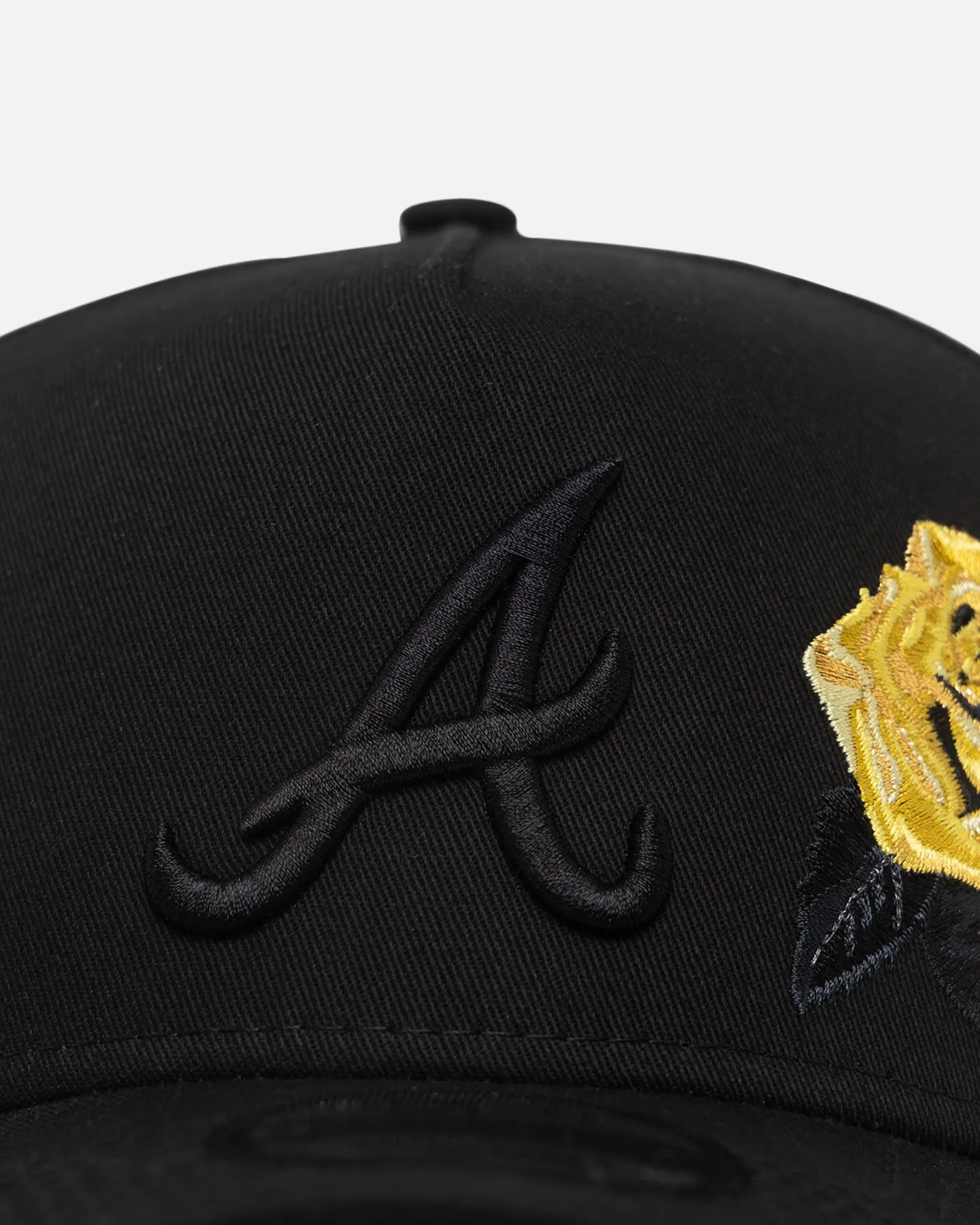 New Era Atlanta Braves 'Black Tonal Gold Rose' 9FORTY A-Frame Snapback Black/Gold sold by Culture Kings product image thumbnail 5