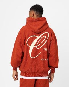 Carre Capital C Oversized Hoodie Brick sold by Culture Kings