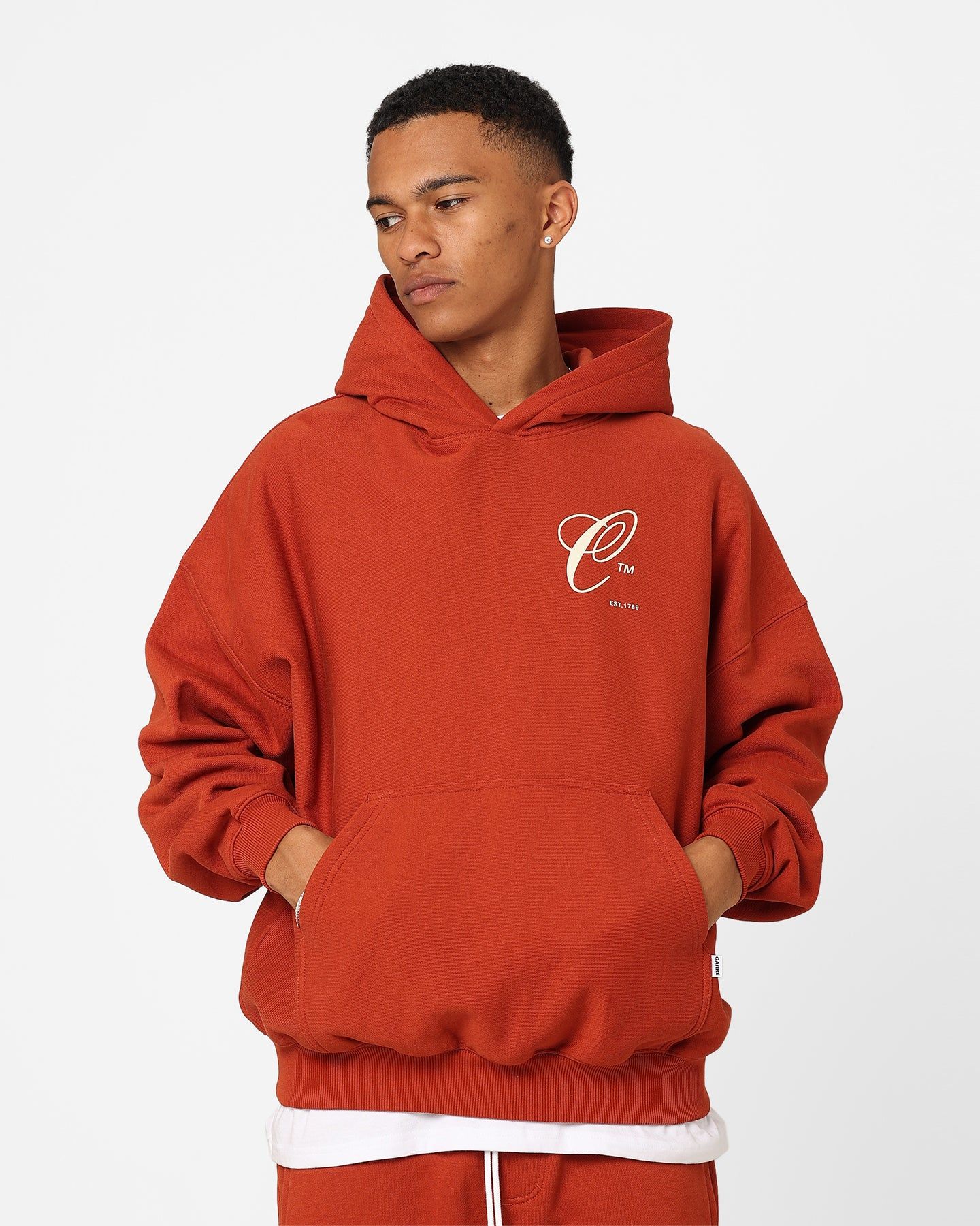 Carre Capital C Oversized Hoodie Brick sold by Culture Kings product image thumbnail 2