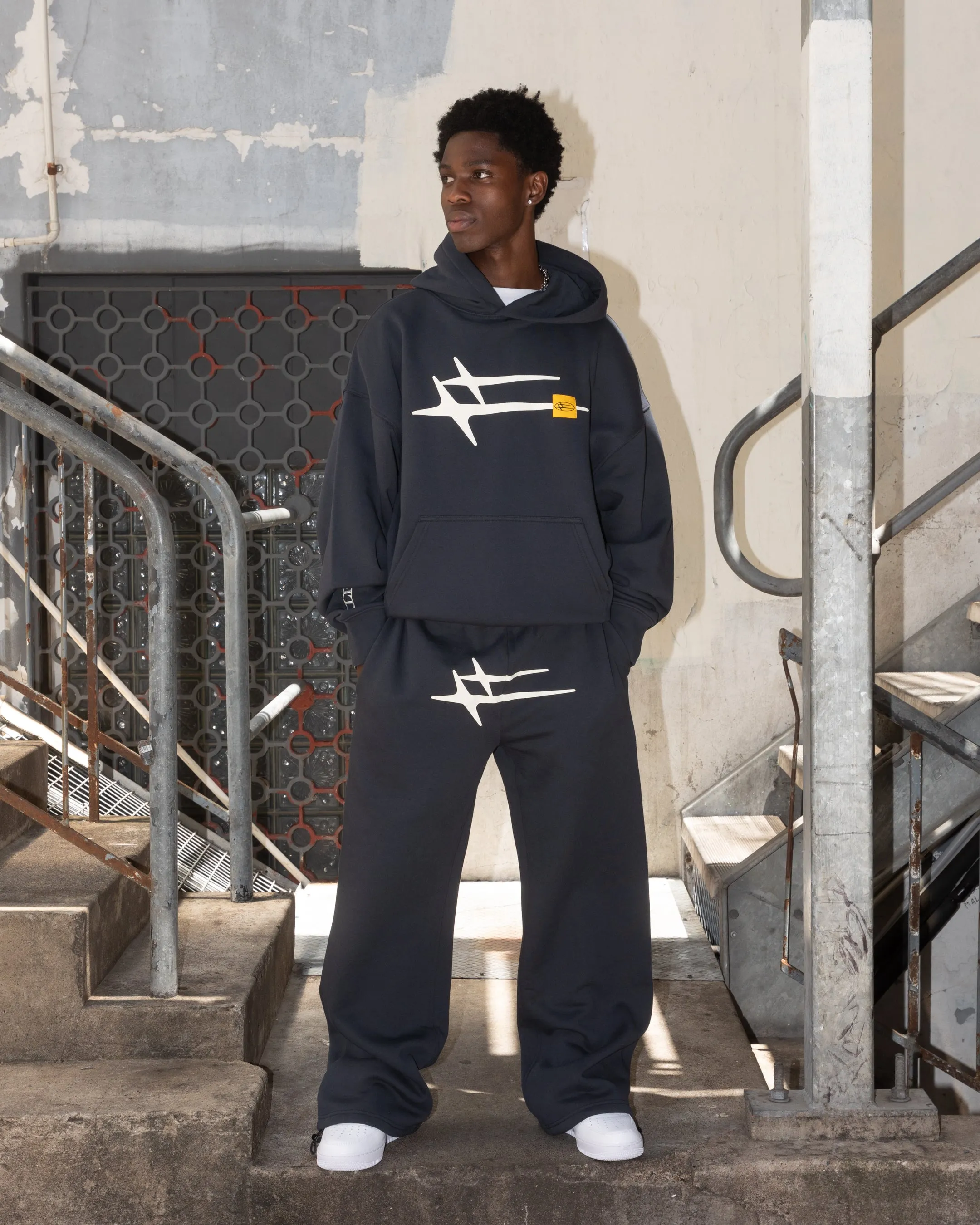 Loiter Hybrid Sweatpants Charcoal sold by Culture Kings product image thumbnail 2