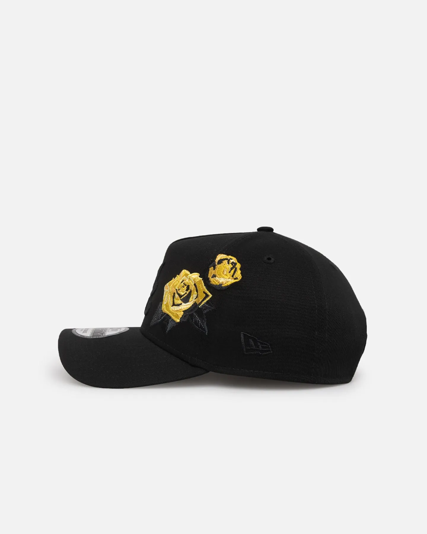 New Era Atlanta Braves 'Black Tonal Gold Rose' 9FORTY A-Frame Snapback Black/Gold sold by Culture Kings product image thumbnail 4