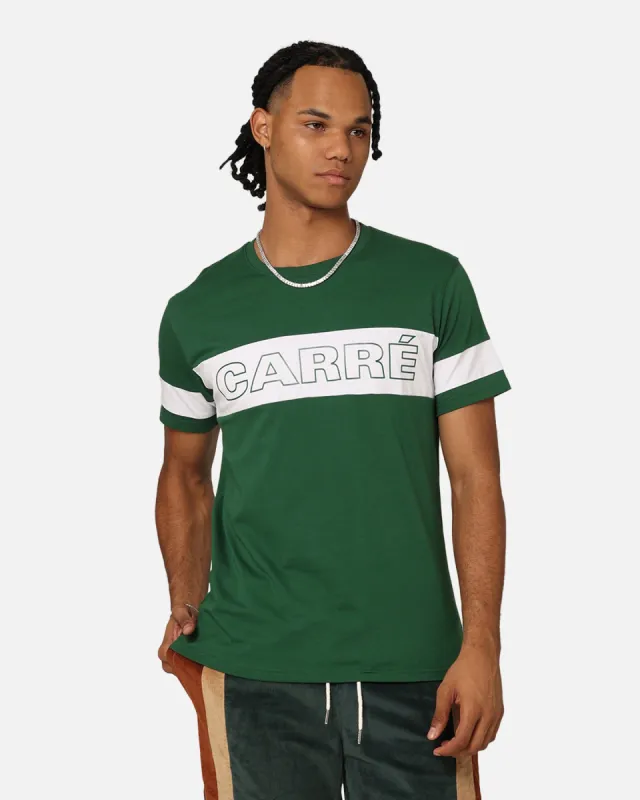 Carré Bars T-Shirt Green/White sold by Culture Kings
