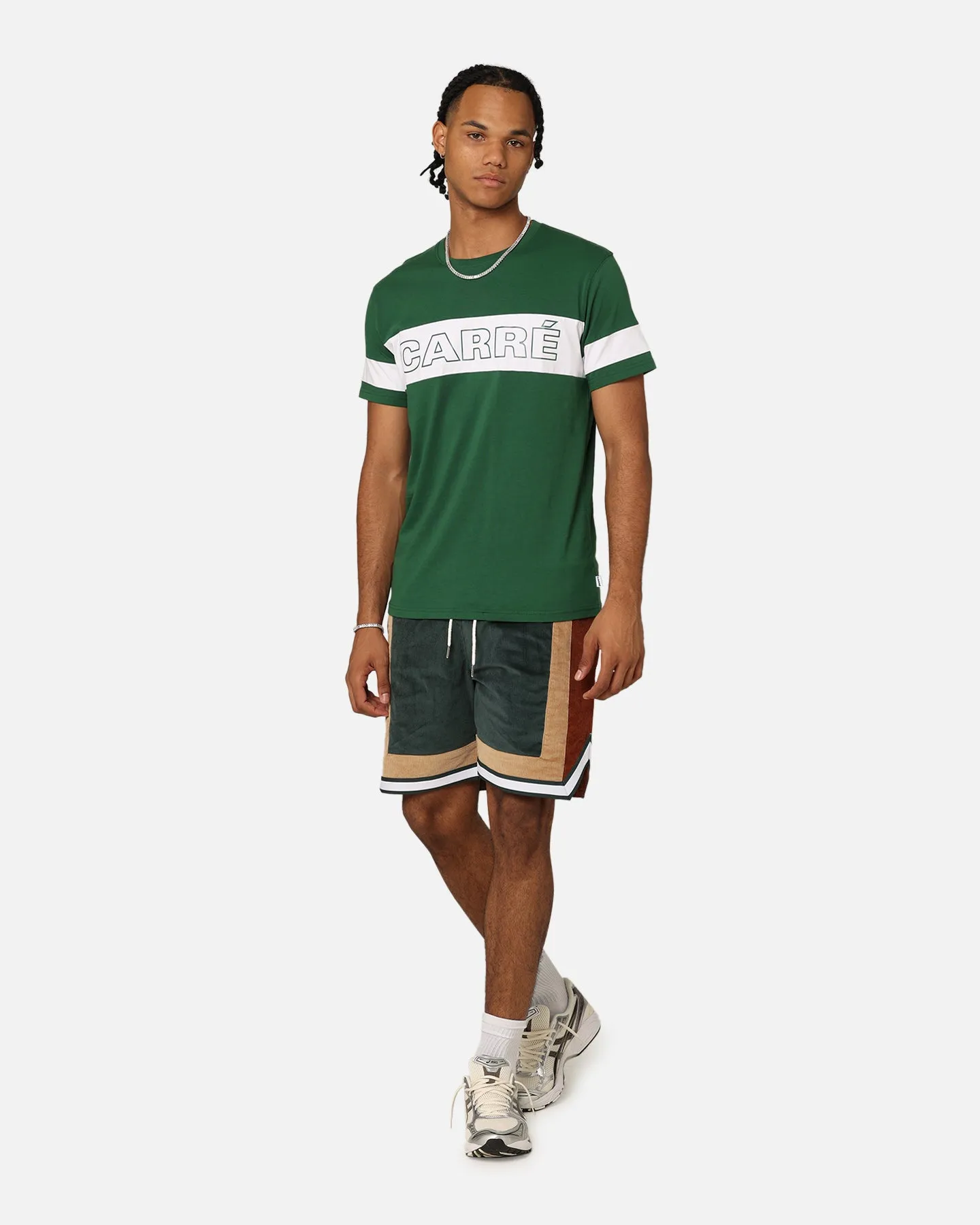Carré Bars T-Shirt Green/White sold by Culture Kings product image thumbnail 2