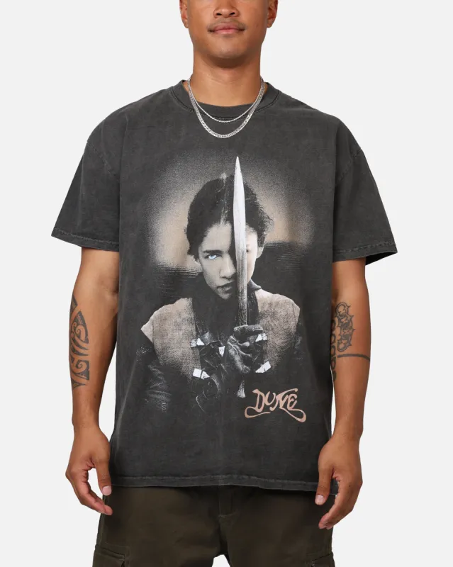 Goat Crew X Dune Chani Heavyweight T-Shirt Black Wash sold by Culture Kings