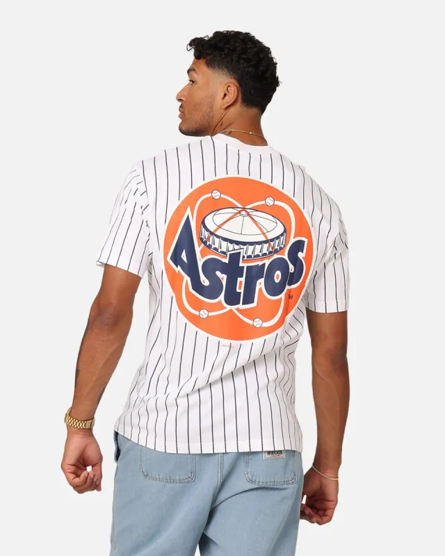 New Era Houston Astros Oversized T-Shirt White Pinstripe sold by Culture Kings