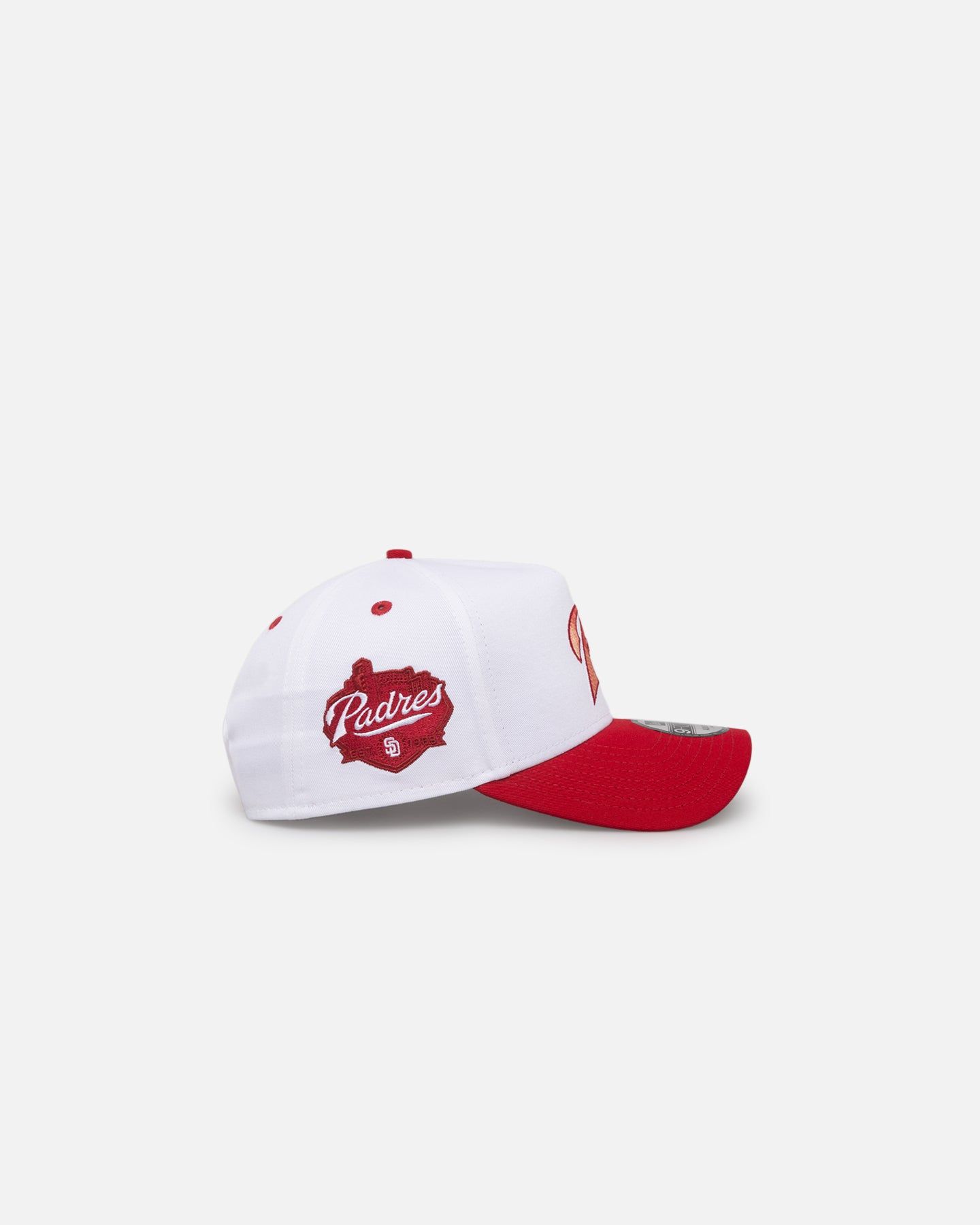 New Era San Diego Padres 'Satin Blaze' 9FORTY A-Frame Snapback White/Scarlet sold by Culture Kings product image thumbnail 3