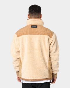 WNDRR Middleton Sherpa Jacket Tan/Mocca sold by Culture Kings
