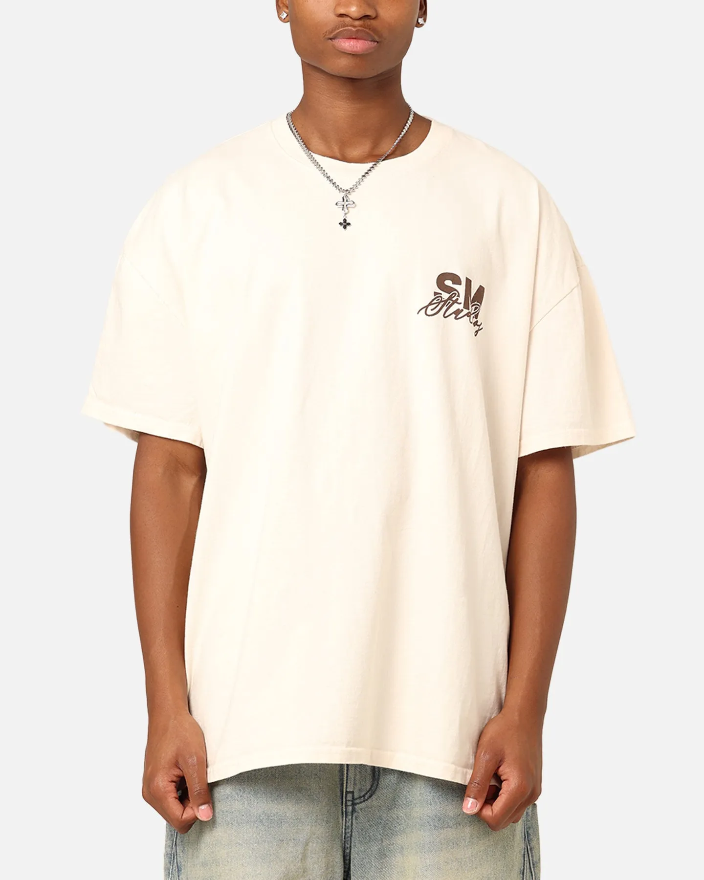 Saint Morta Saint Studios T-Shirt Off White sold by Culture Kings product image thumbnail 2