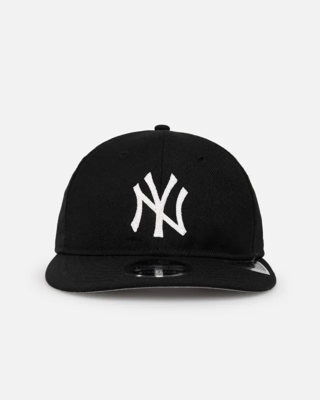 New Era New York Yankees 'Retro Crown Classic' 9FIFTY Retro Crown Strapback Black sold by Culture Kings