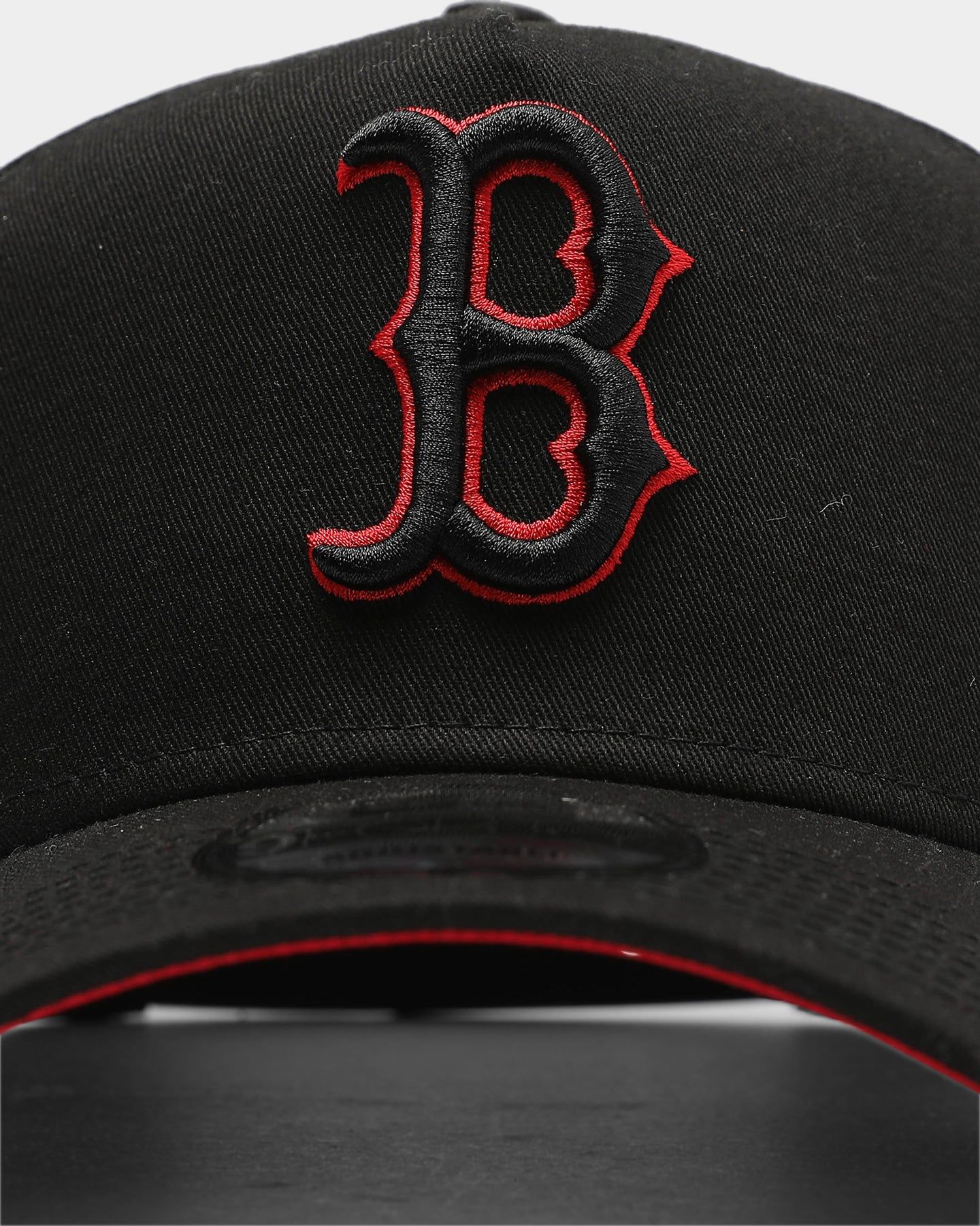 New Era Boston Red Sox 9FORTY A-Frame Snapback Black/Scarlet sold by Culture Kings product image thumbnail 6