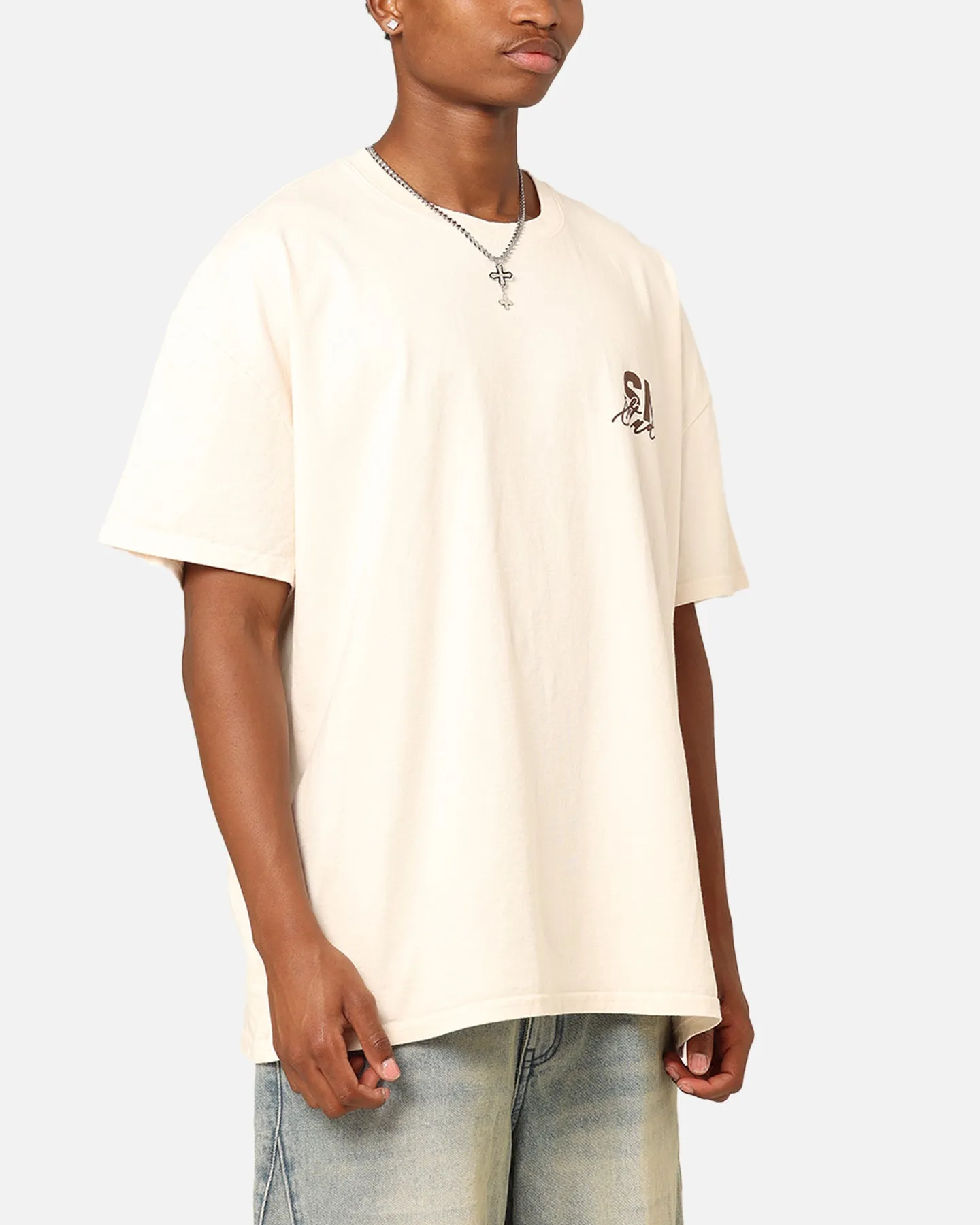 Saint Morta Saint Studios T-Shirt Off White sold by Culture Kings product image thumbnail 5