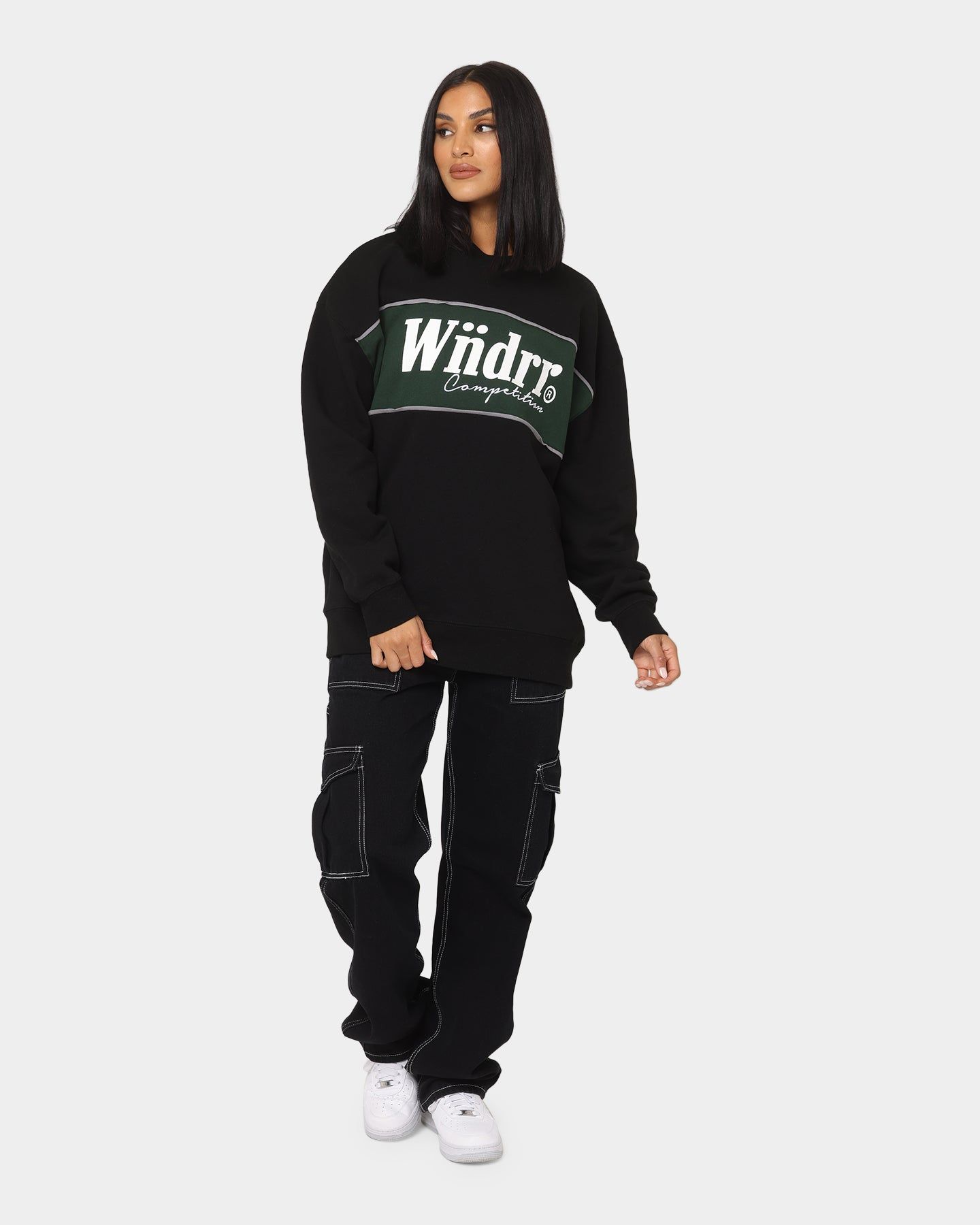 WNDRR Southland Crewneck Sweatshirt Black sold by Culture Kings product image thumbnail 2