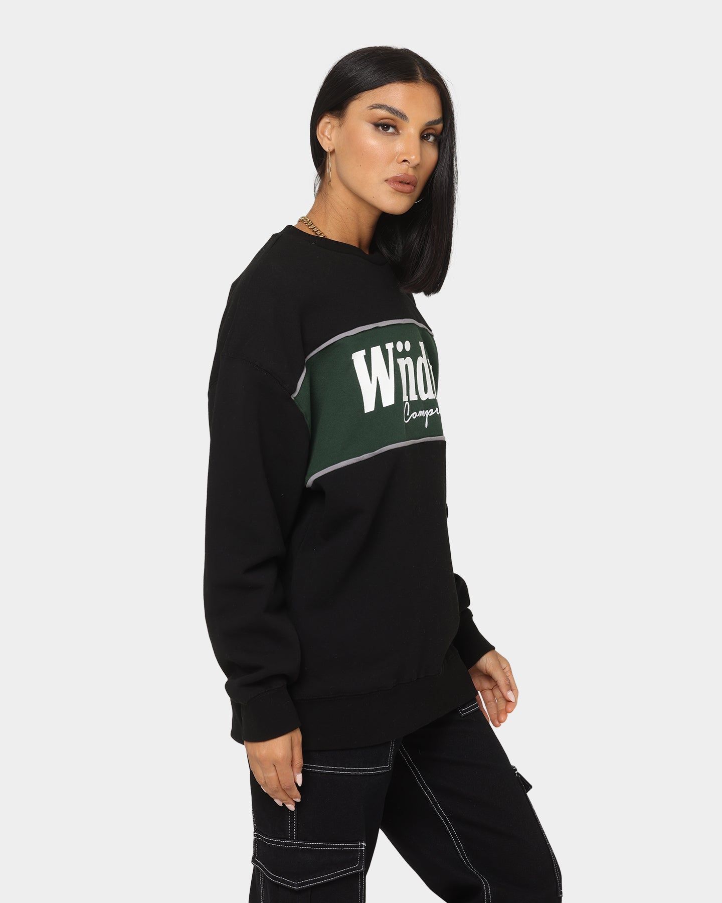 WNDRR Southland Crewneck Sweatshirt Black sold by Culture Kings product image thumbnail 5