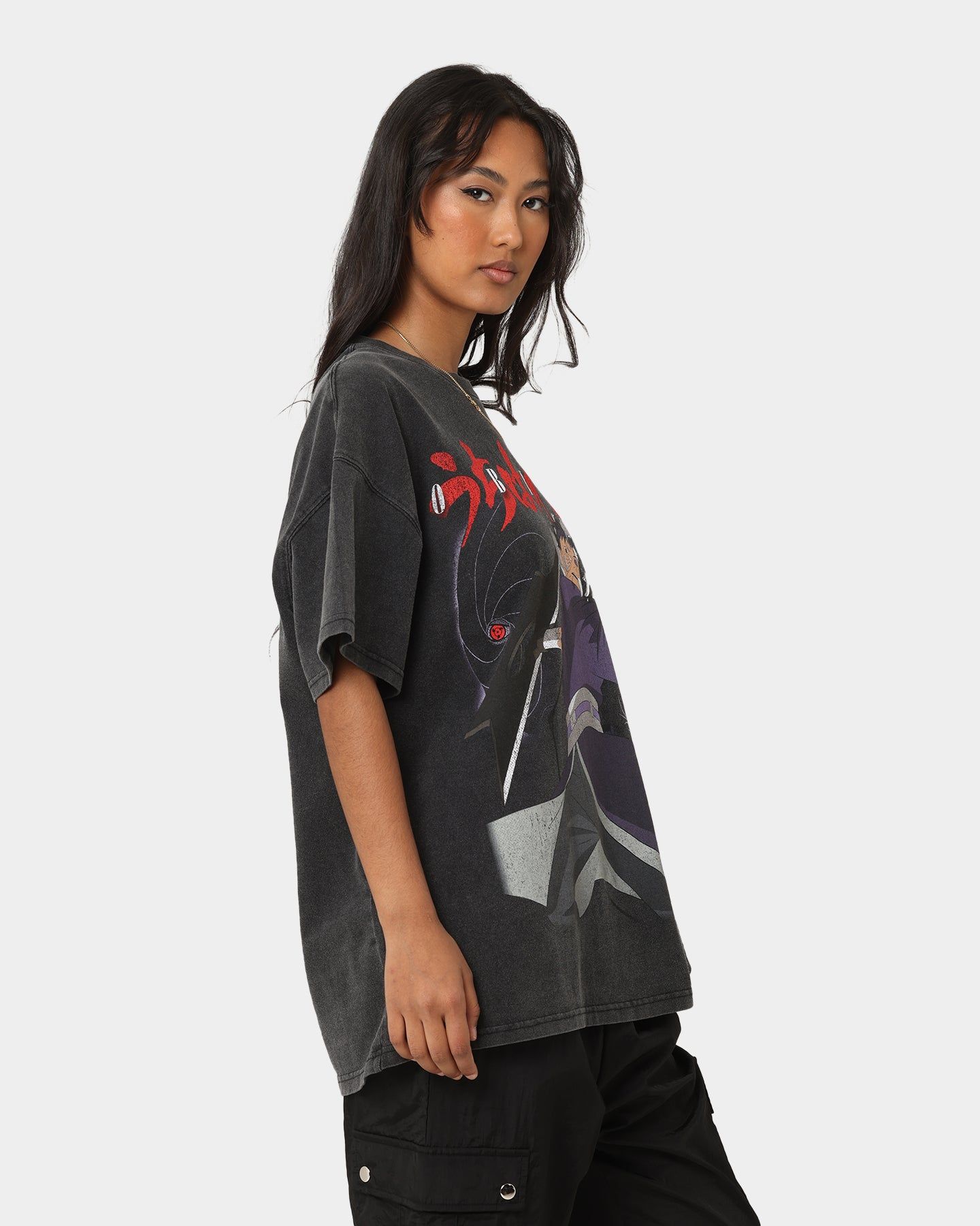 Goat Crew X Naruto Obito Heavyweight Vintage T-Shirt Vintage Black sold by Culture Kings product image thumbnail 6