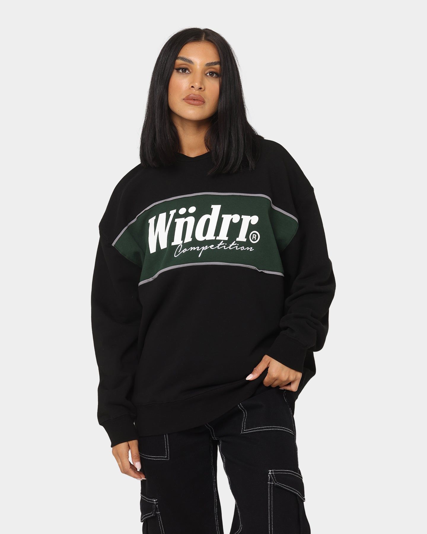 WNDRR Southland Crewneck Sweatshirt Black sold by Culture Kings