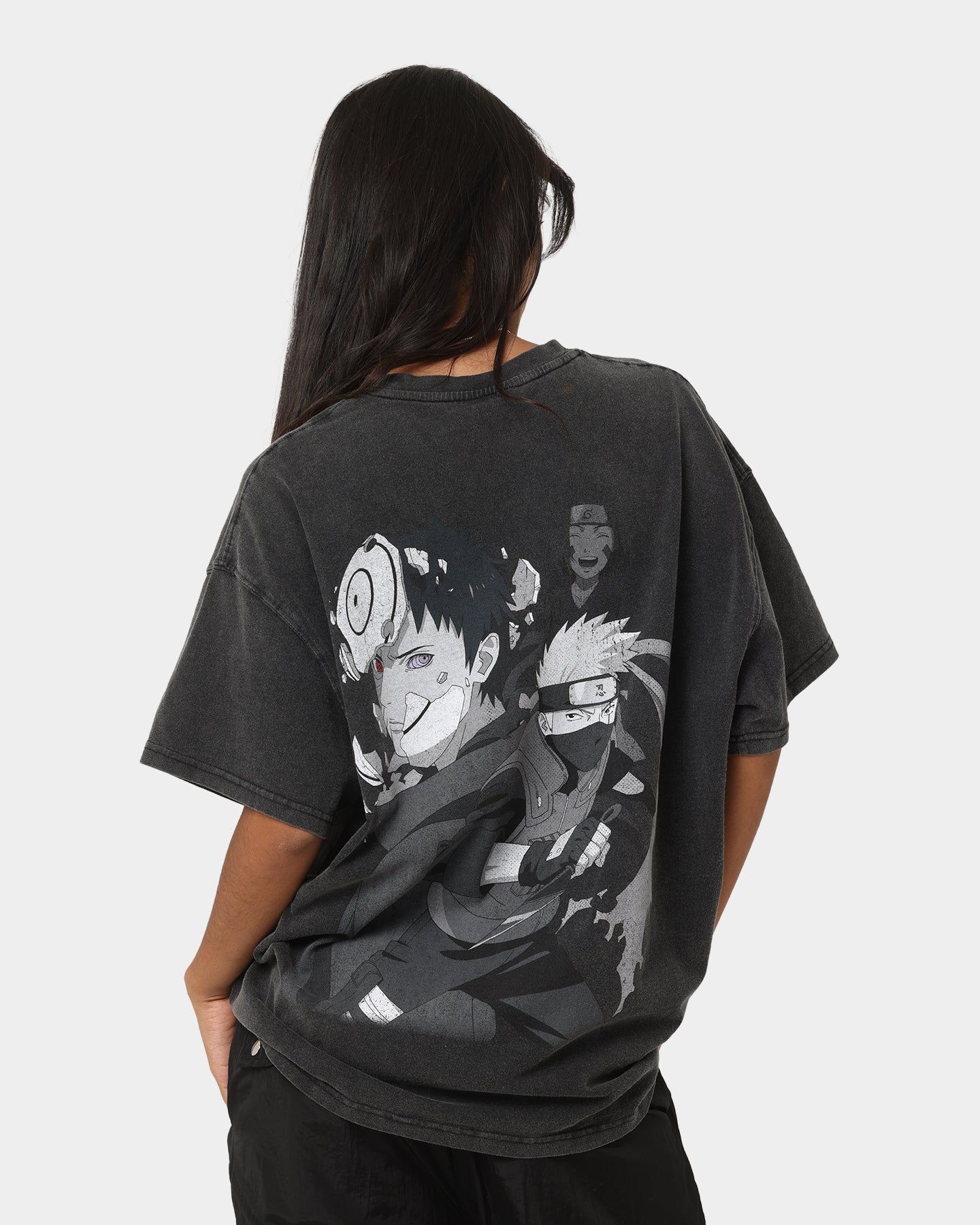 Goat Crew X Naruto Obito Heavyweight Vintage T-Shirt Vintage Black sold by Culture Kings product image thumbnail 2