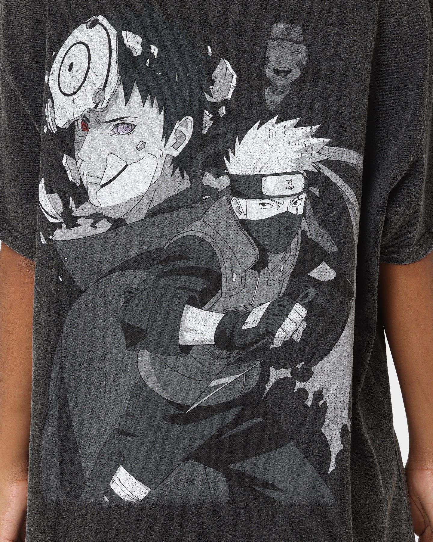 Goat Crew X Naruto Obito Heavyweight Vintage T-Shirt Vintage Black sold by Culture Kings product image thumbnail 5