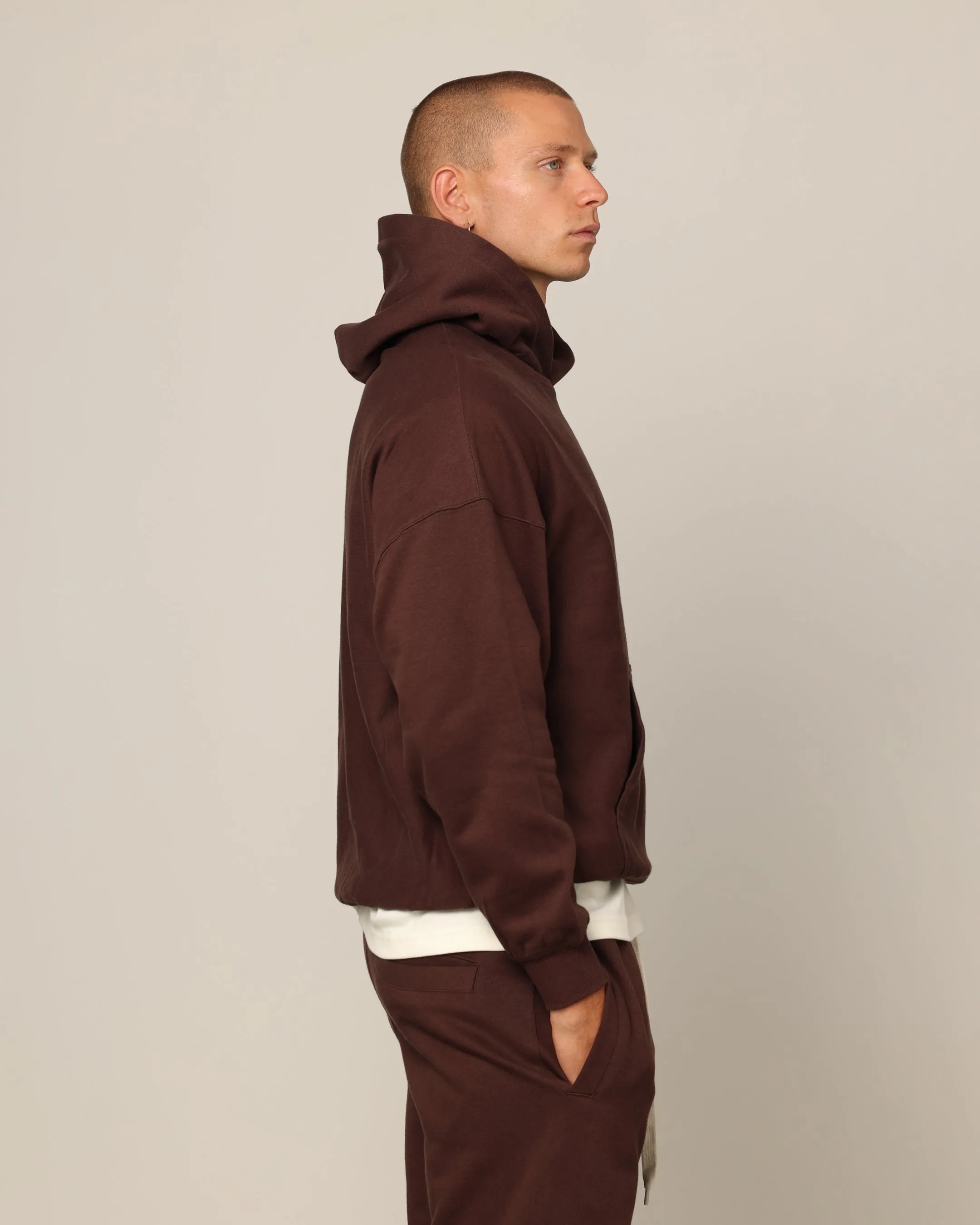 Carré Blanc Oversized Hoodie Brown sold by Culture Kings product image thumbnail 5