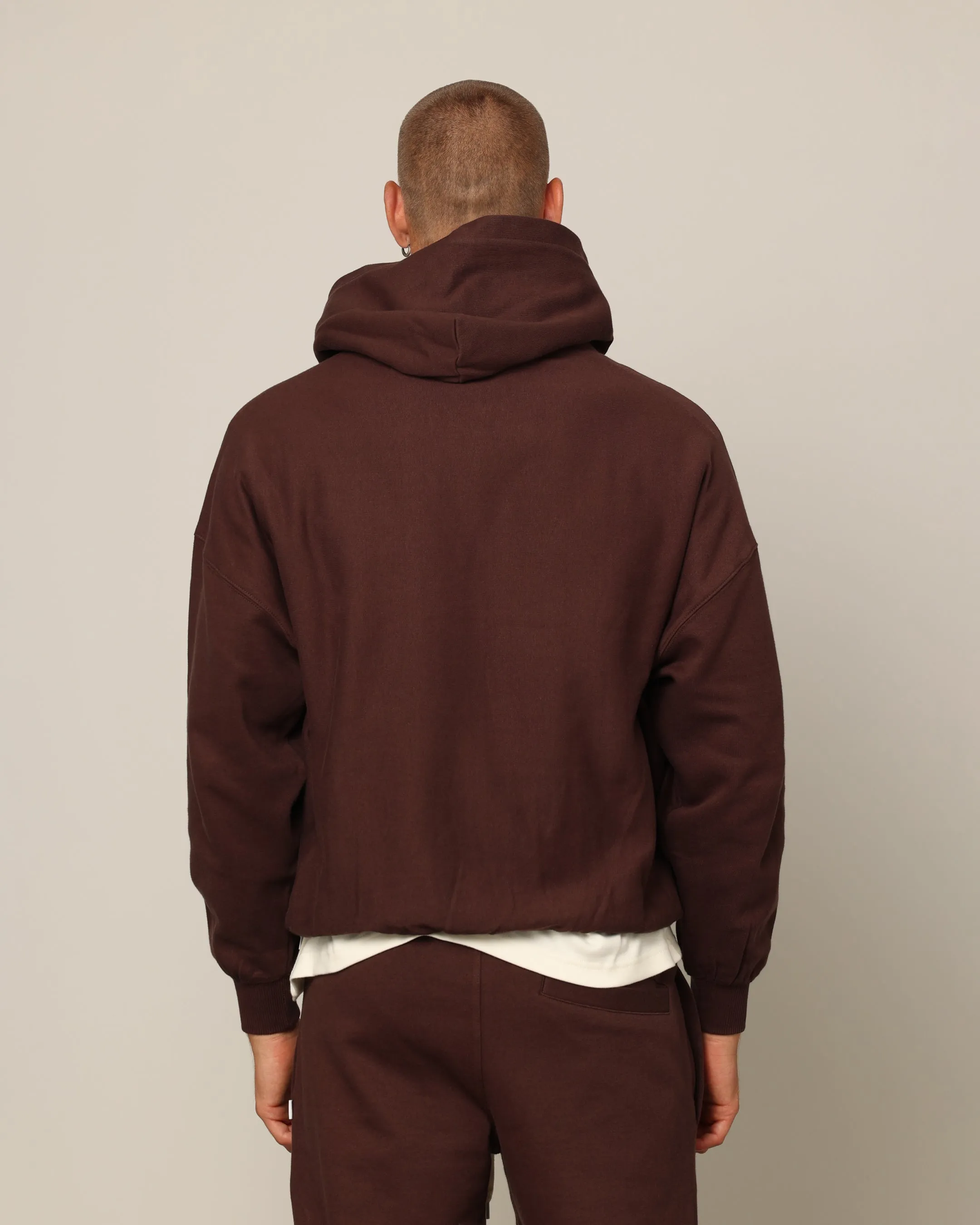 Carré Blanc Oversized Hoodie Brown sold by Culture Kings product image thumbnail 4