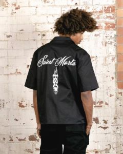Saint Morta Roadhouse Short Sleeve Shirt Black sold by Culture Kings