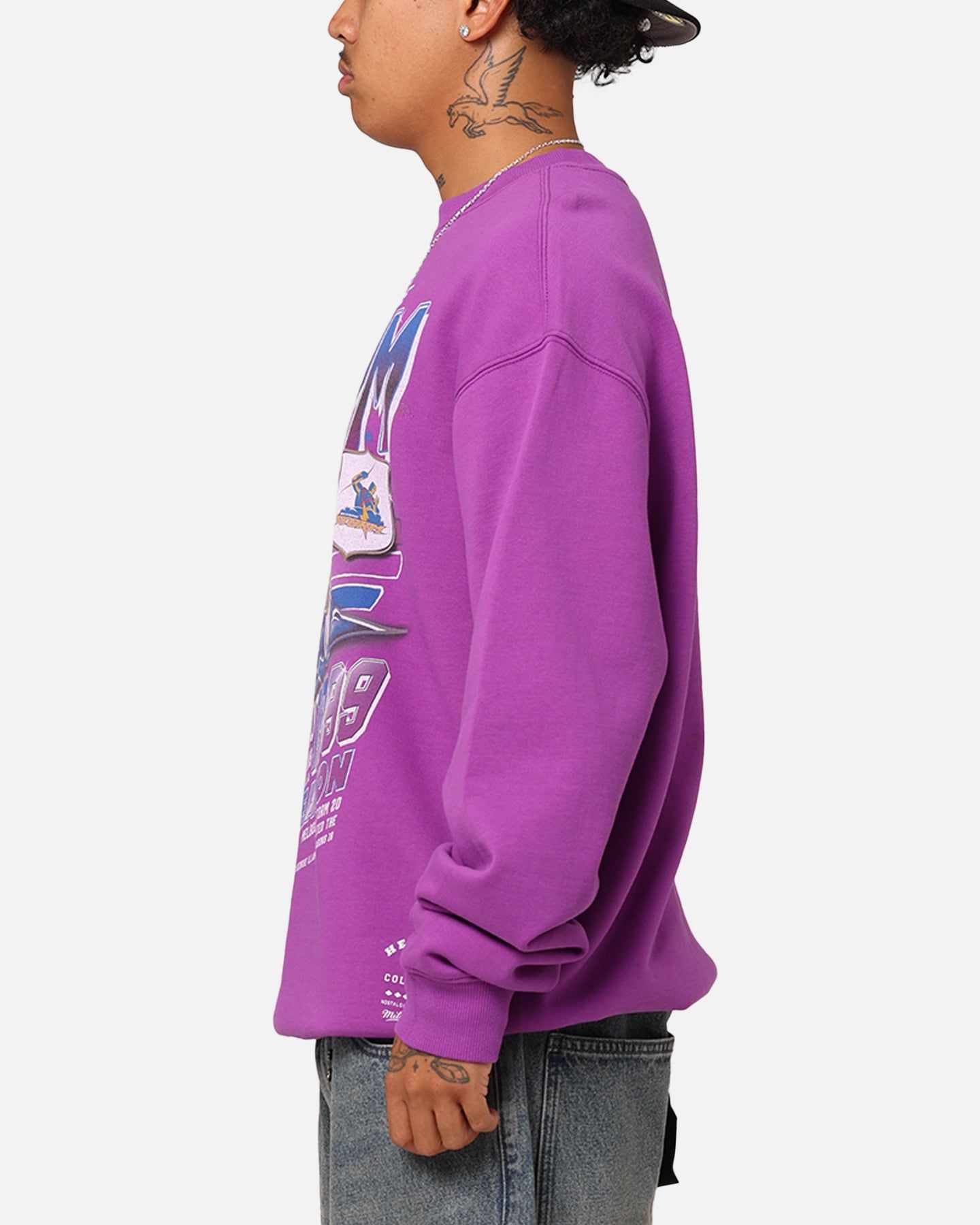 Mitchell & Ness Melbourne Storm Premiers 1999 Season Crewneck Purple sold by Culture Kings product image thumbnail 5