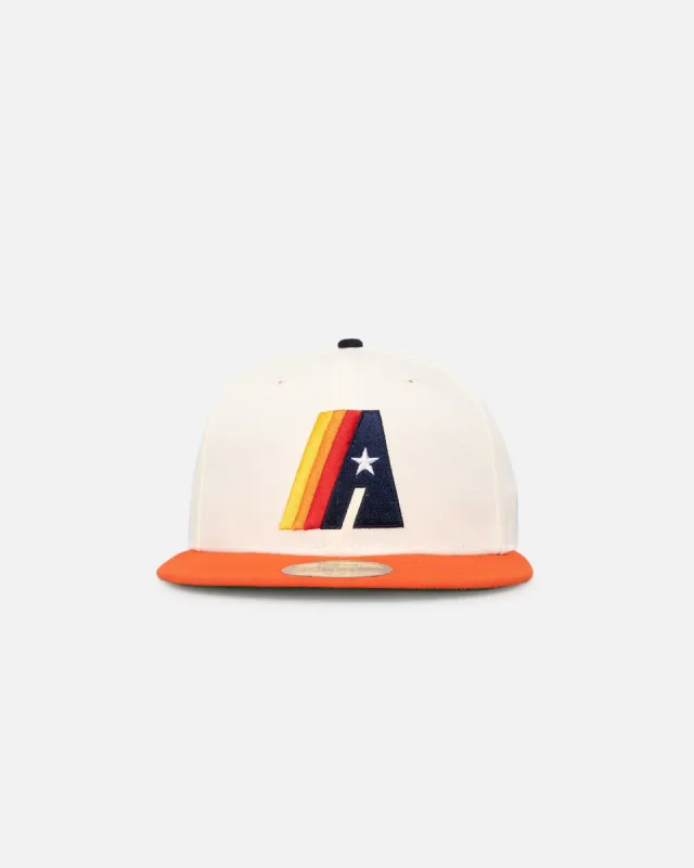 New Era Houston Astros Cooperstown 59FIFTY Fitted Chrome White sold by Culture Kings