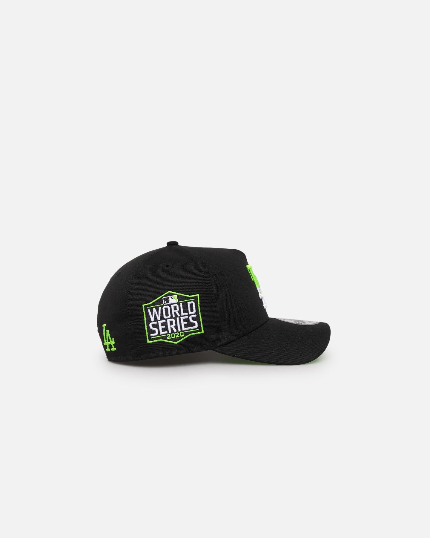 New Era Los Angeles Dodgers "Drip Logo" 9FORTY A-Frame Snapback Black/White/Green sold by Culture Kings product image thumbnail 3