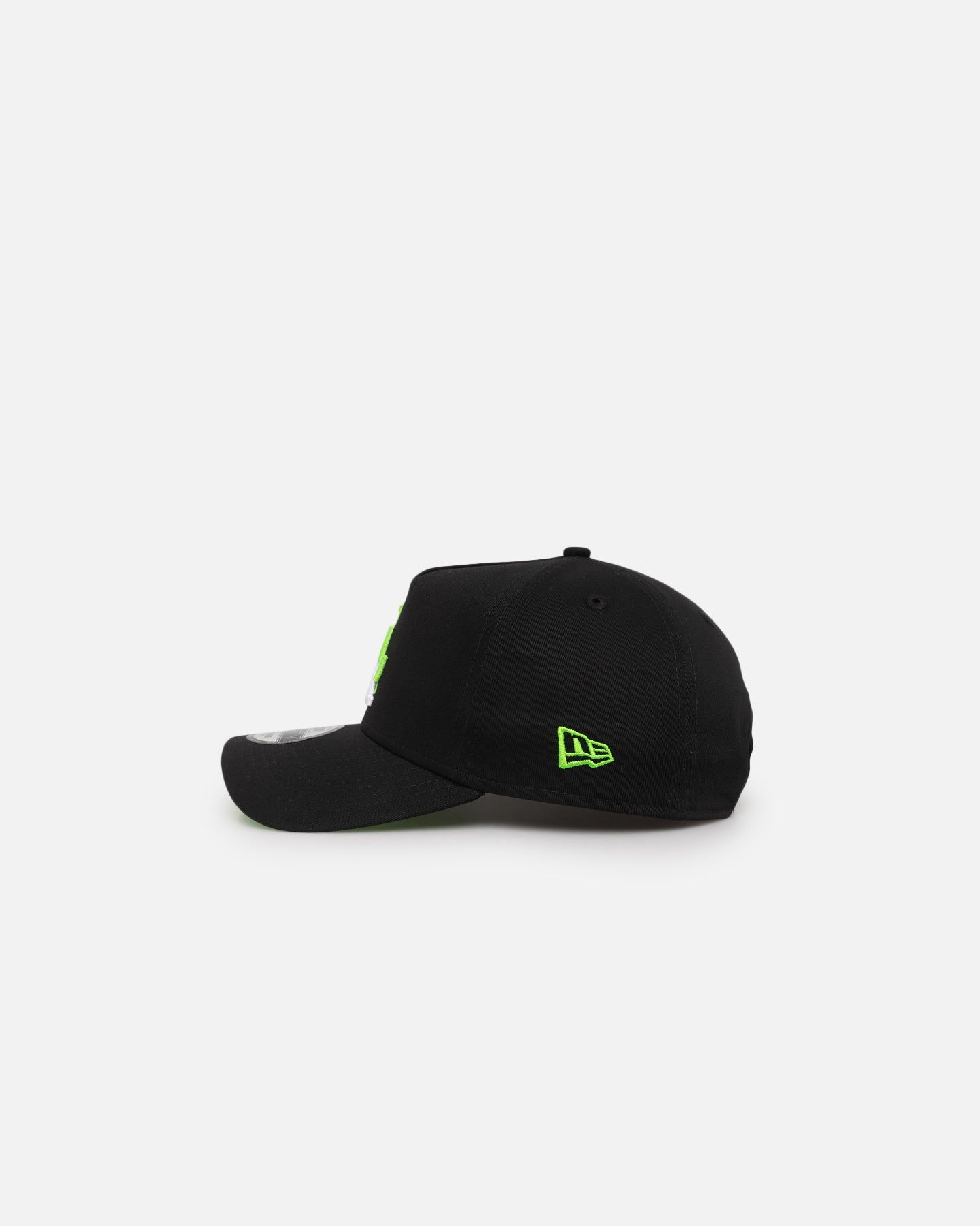 New Era Los Angeles Dodgers "Drip Logo" 9FORTY A-Frame Snapback Black/White/Green sold by Culture Kings product image thumbnail 4