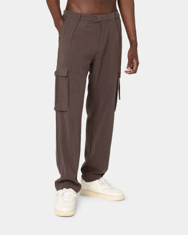 Honor The Gift Luther Cargo Pants Chocolate sold by Culture Kings