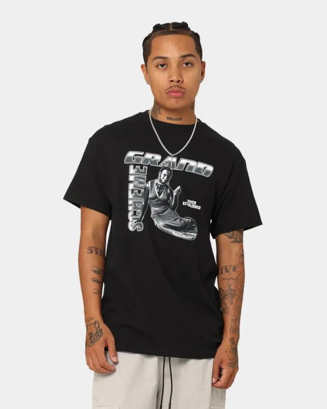 Grand Scheme Simone T-Shirt Black sold by Culture Kings