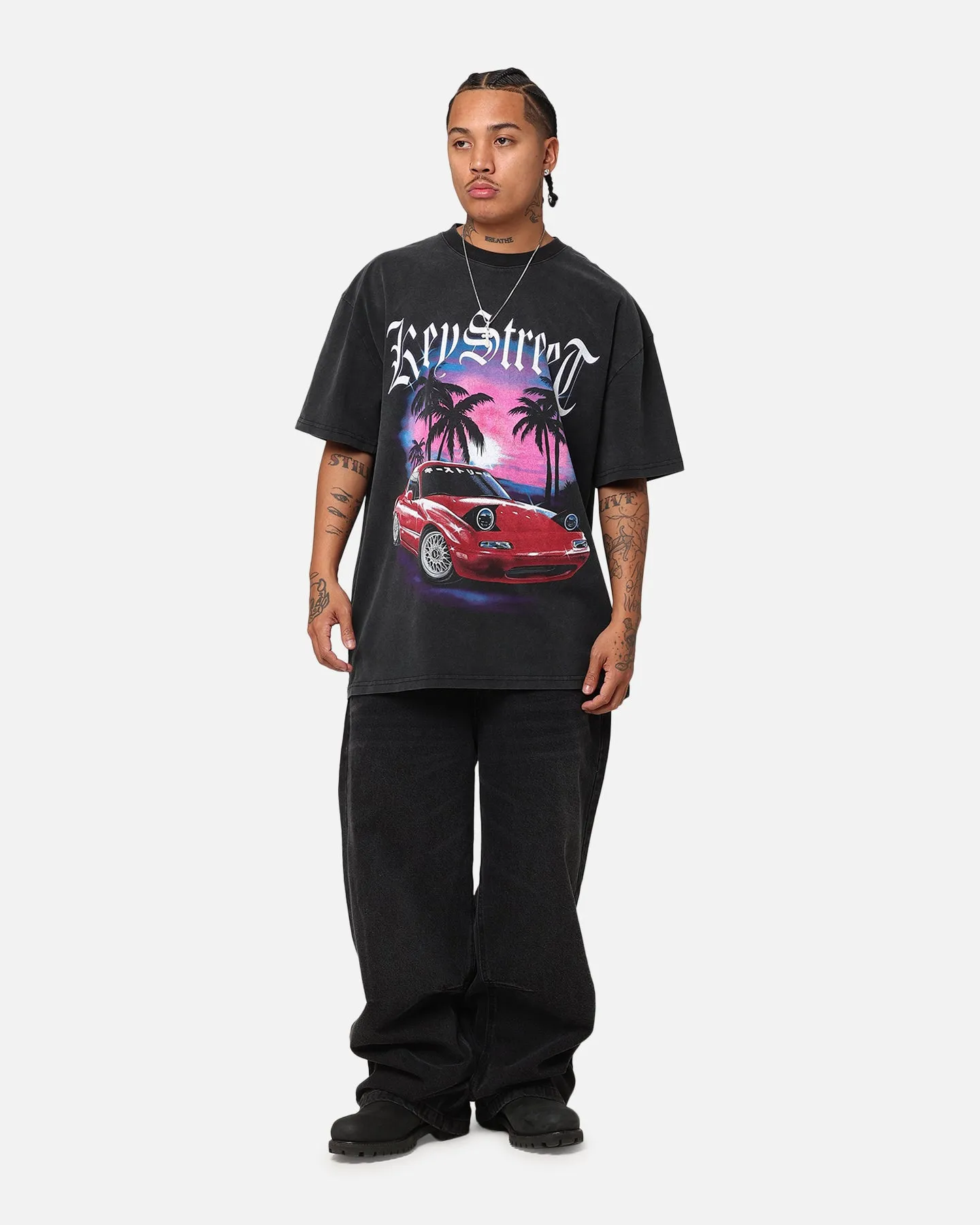 Key Street Hard Top Heavy T-Shirt Vintage Black sold by Culture Kings product image thumbnail 2