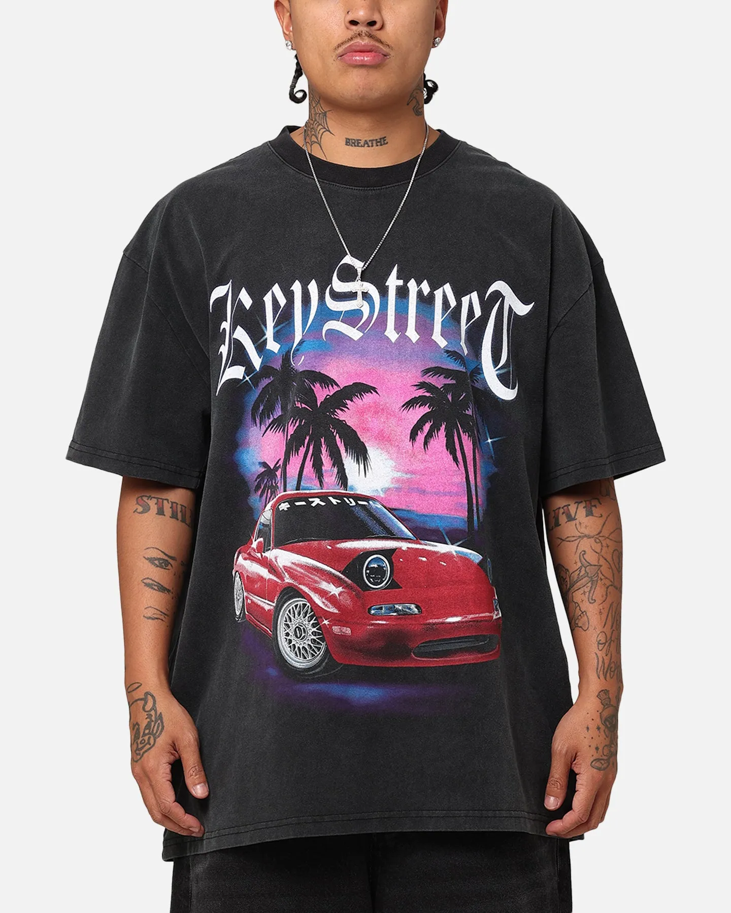 Key Street Hard Top Heavy T-Shirt Vintage Black sold by Culture Kings