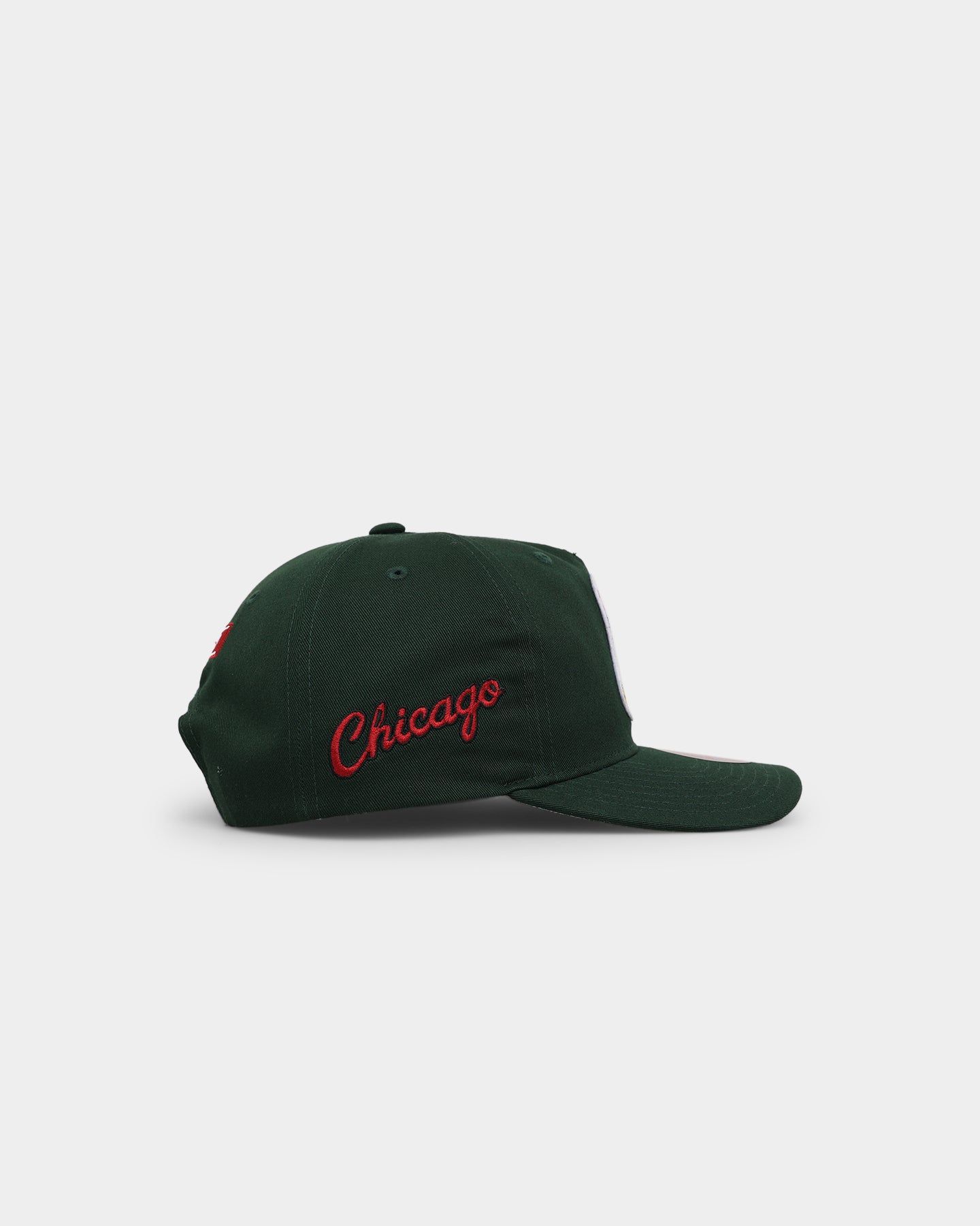 Mitchell & Ness Chicago Bulls Letterman Deadstock Snapback Malachite Green sold by Culture Kings product image thumbnail 3