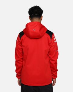 Puma X Scuderia Ferrari Team Softshell Jacket Rosso Corsa sold by Culture Kings