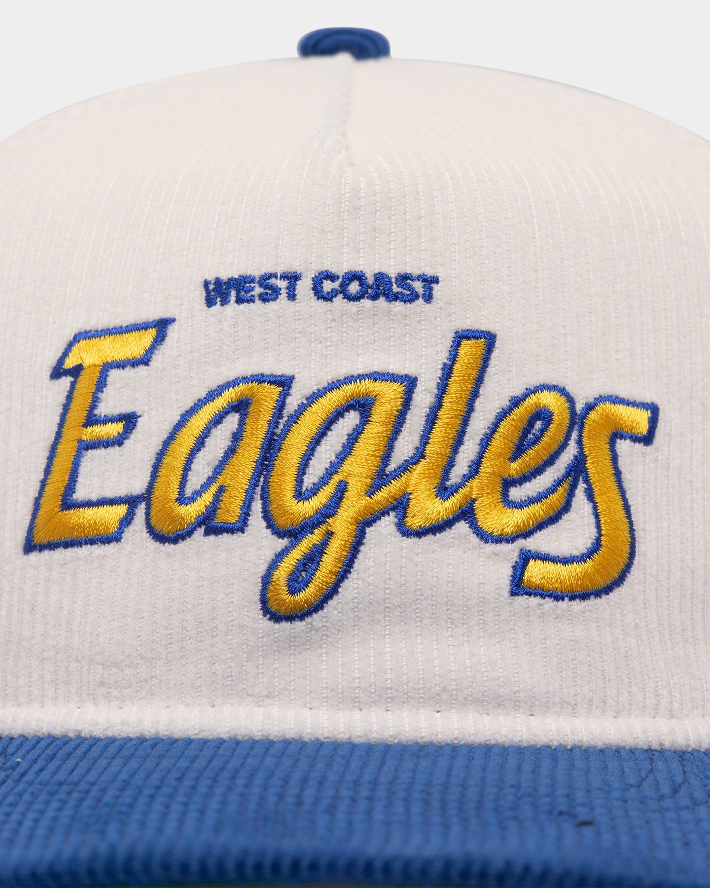 New Era West Coast Eagles "AFL Cord Script" Golfer Snapback Chrome/OTC sold by Culture Kings product image thumbnail 5