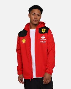 Puma X Scuderia Ferrari Team Softshell Jacket Rosso Corsa sold by Culture Kings