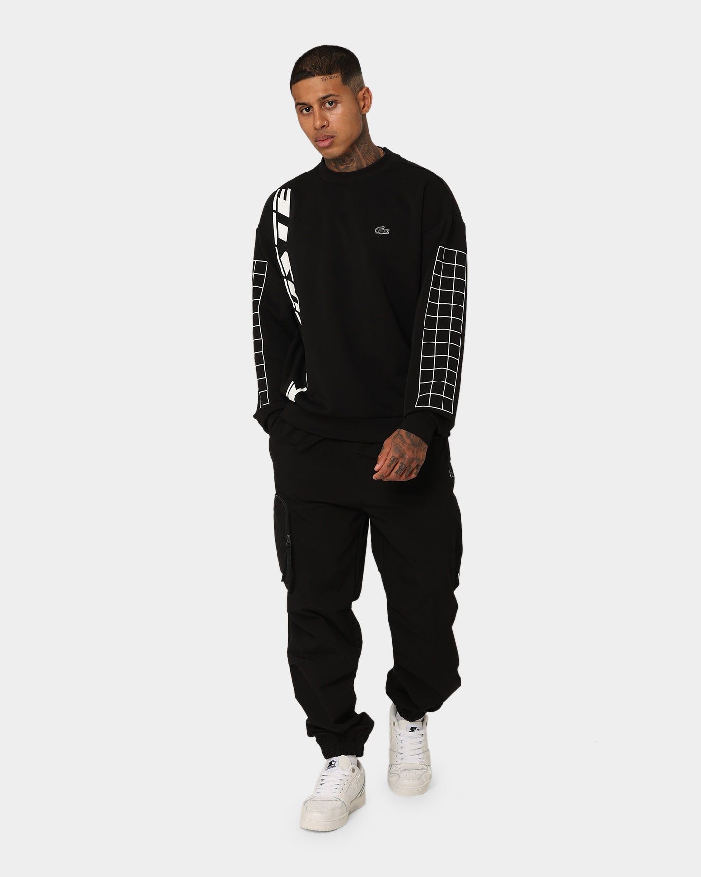 Lacoste Active Twill Relaxed Pants Black sold by Culture Kings product image thumbnail 2