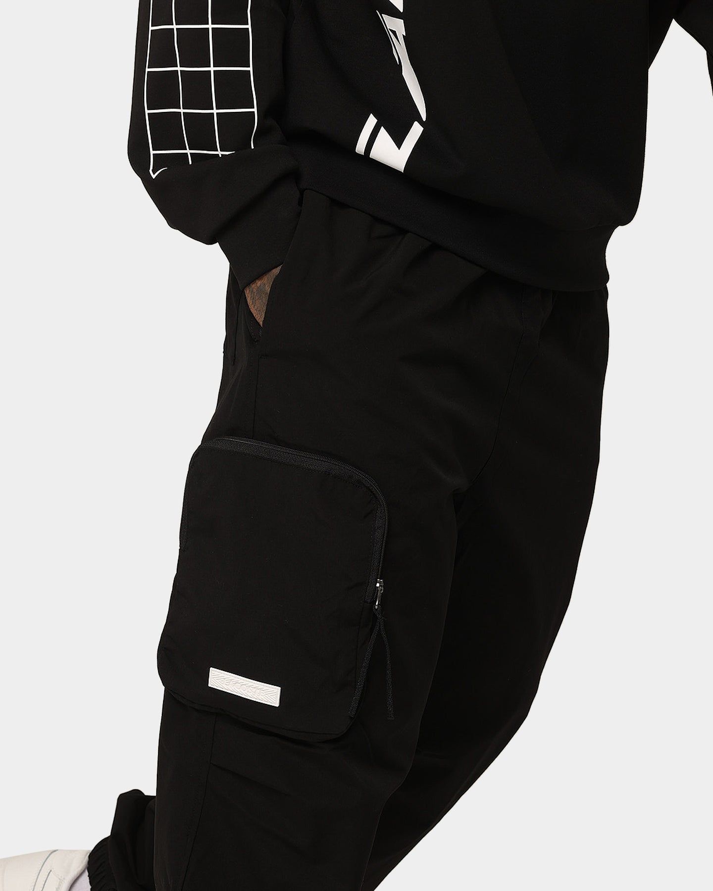 Lacoste Active Twill Relaxed Pants Black sold by Culture Kings product image thumbnail 3