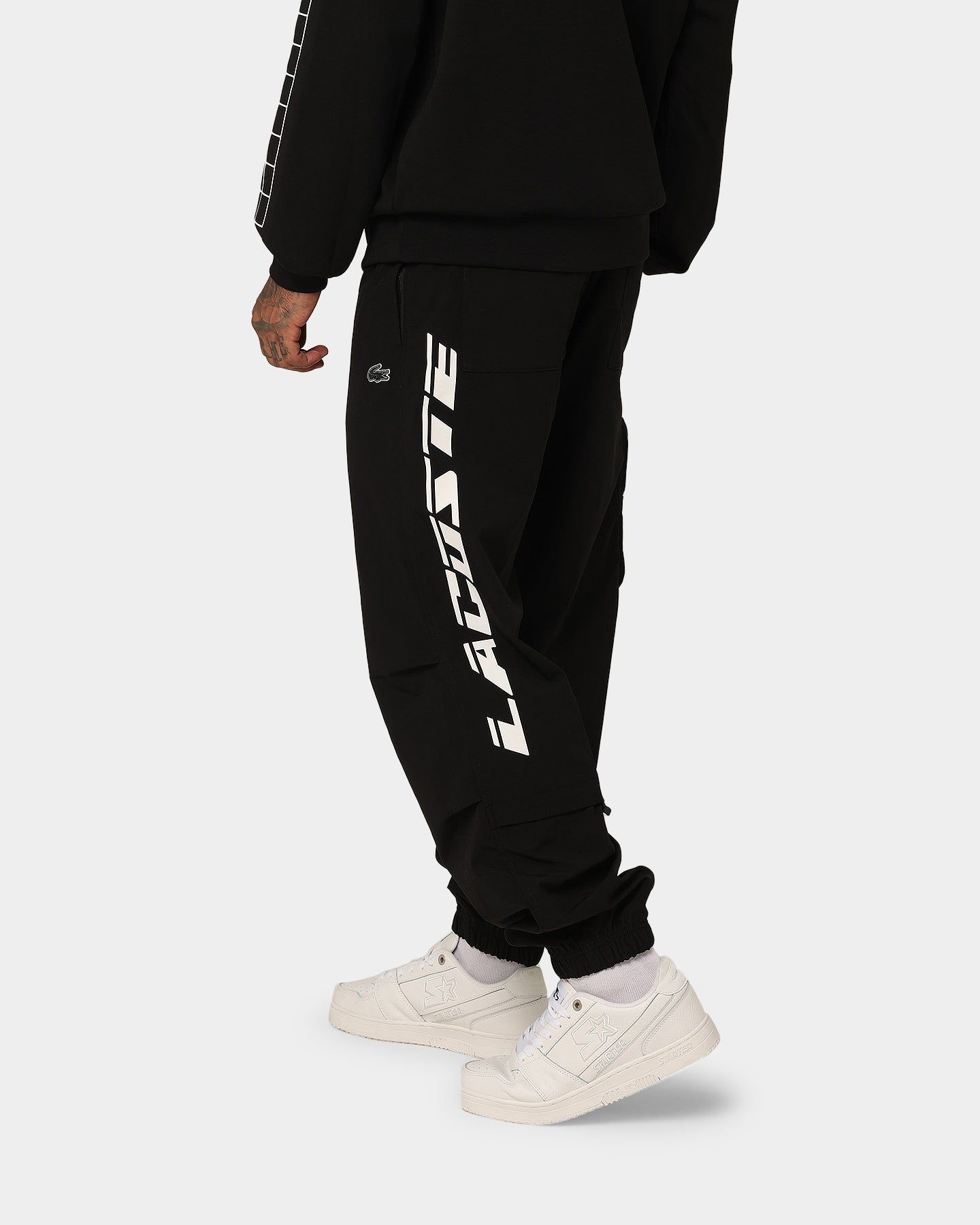 Lacoste Active Twill Relaxed Pants Black sold by Culture Kings