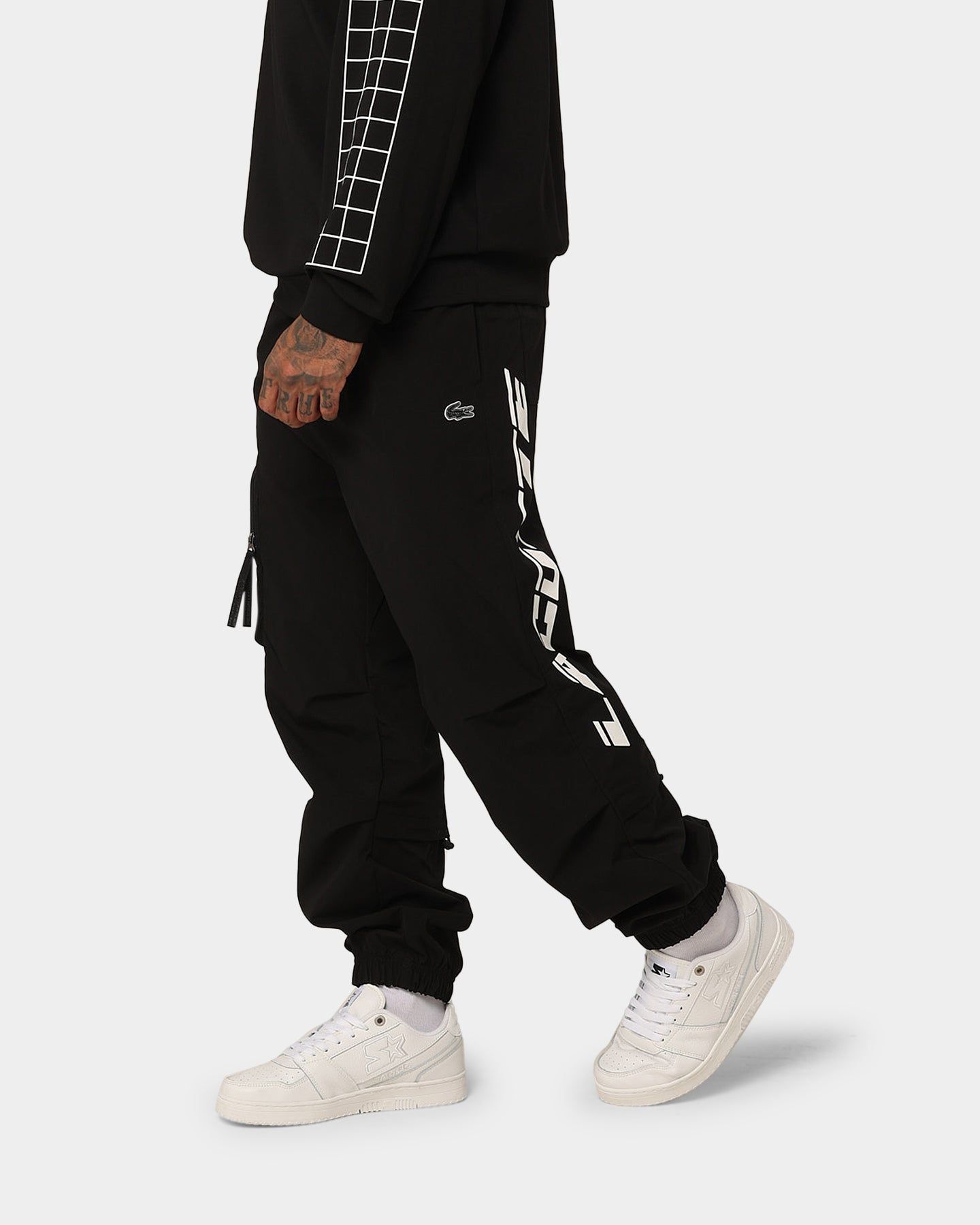 Lacoste Active Twill Relaxed Pants Black sold by Culture Kings product image thumbnail 6