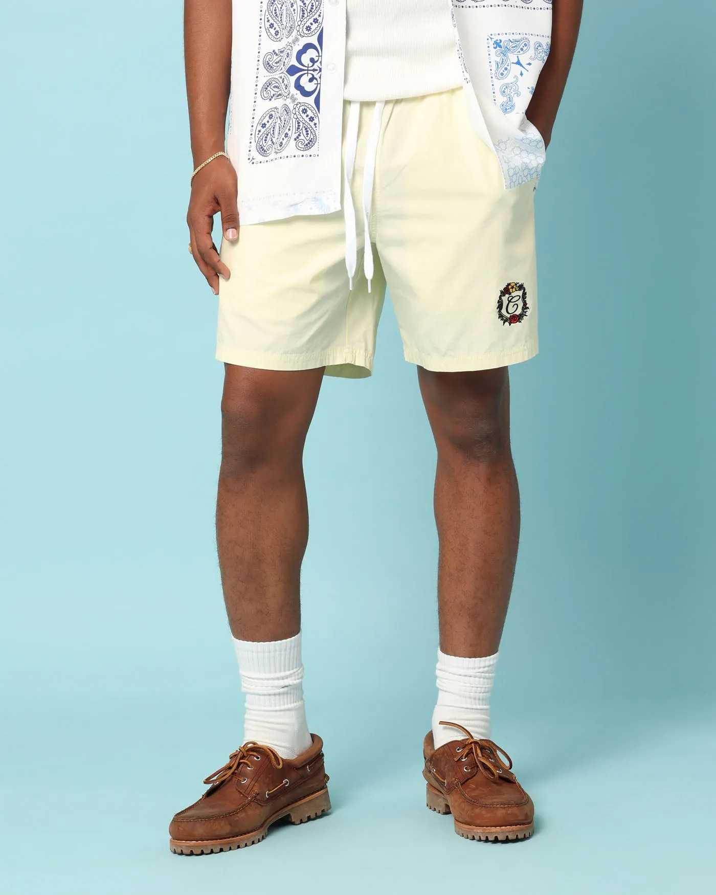 Carré Club Carré Shorts Yellow sold by Culture Kings