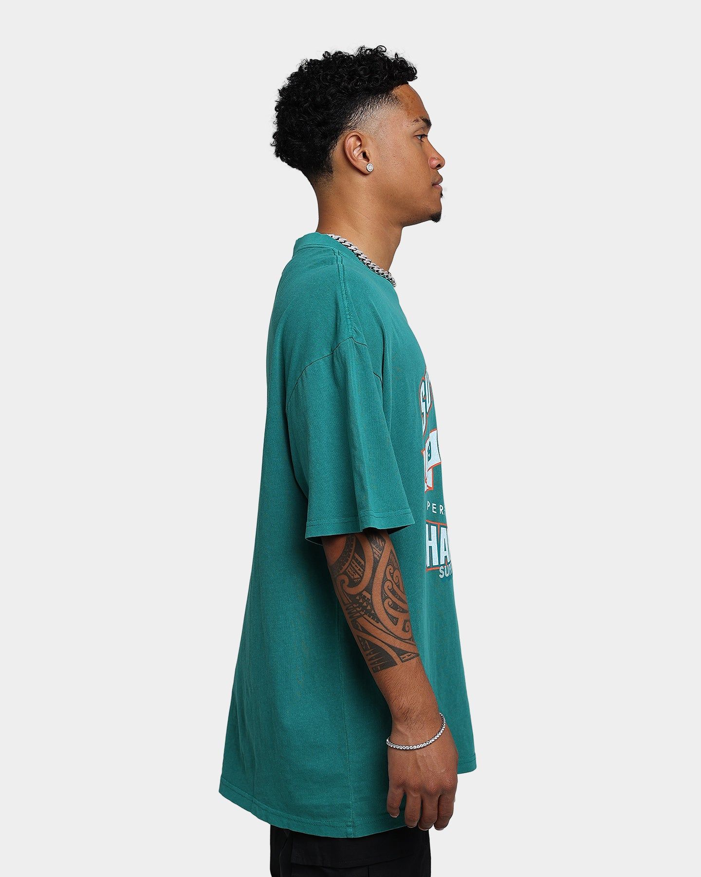 Mitchell & Ness Perfect Season T-Shirt Faded Teal sold by Culture Kings product image thumbnail 5