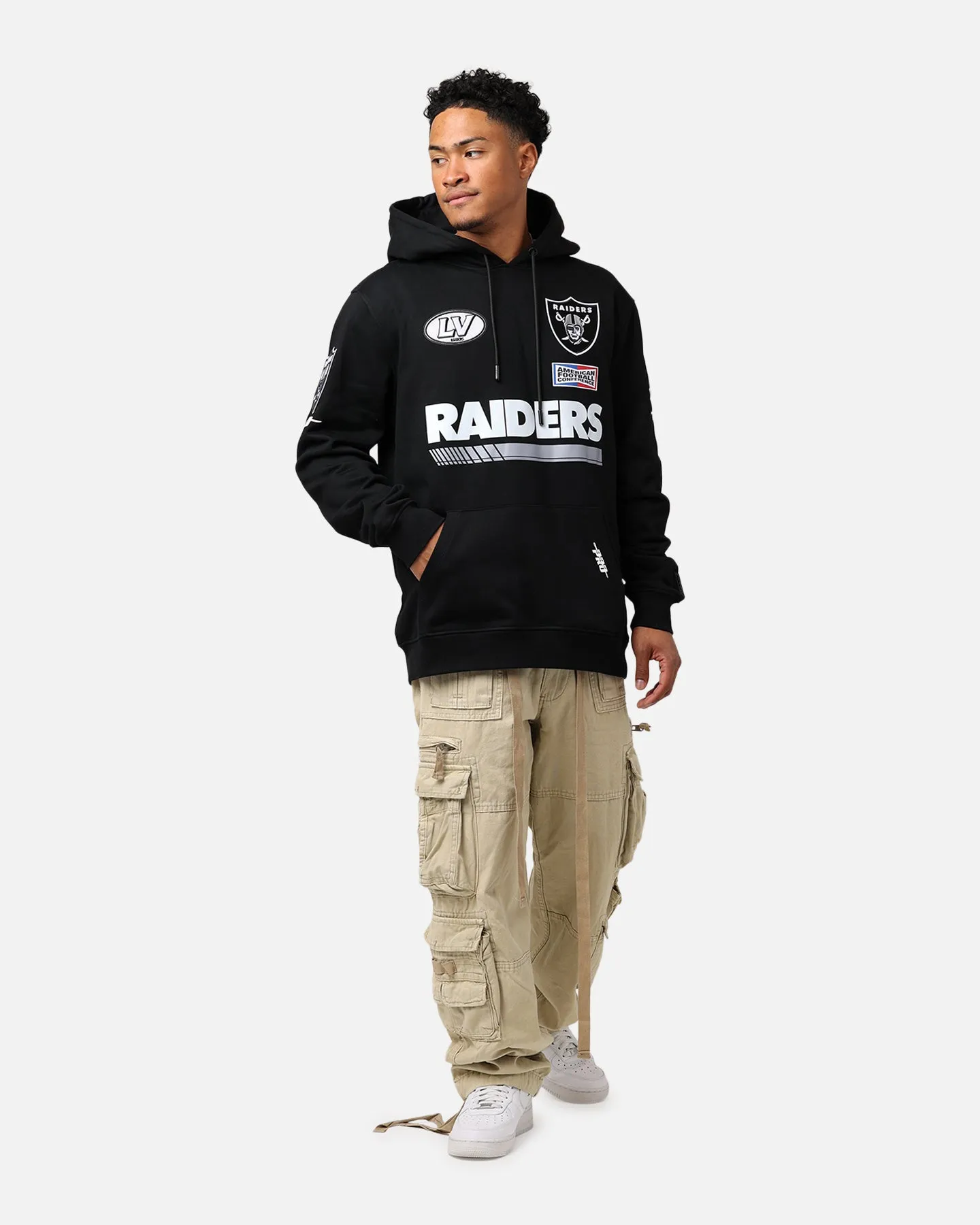 Pro Standard Las Vegas Raiders Fast Lane Hoodie Black sold by Culture Kings product image thumbnail 3